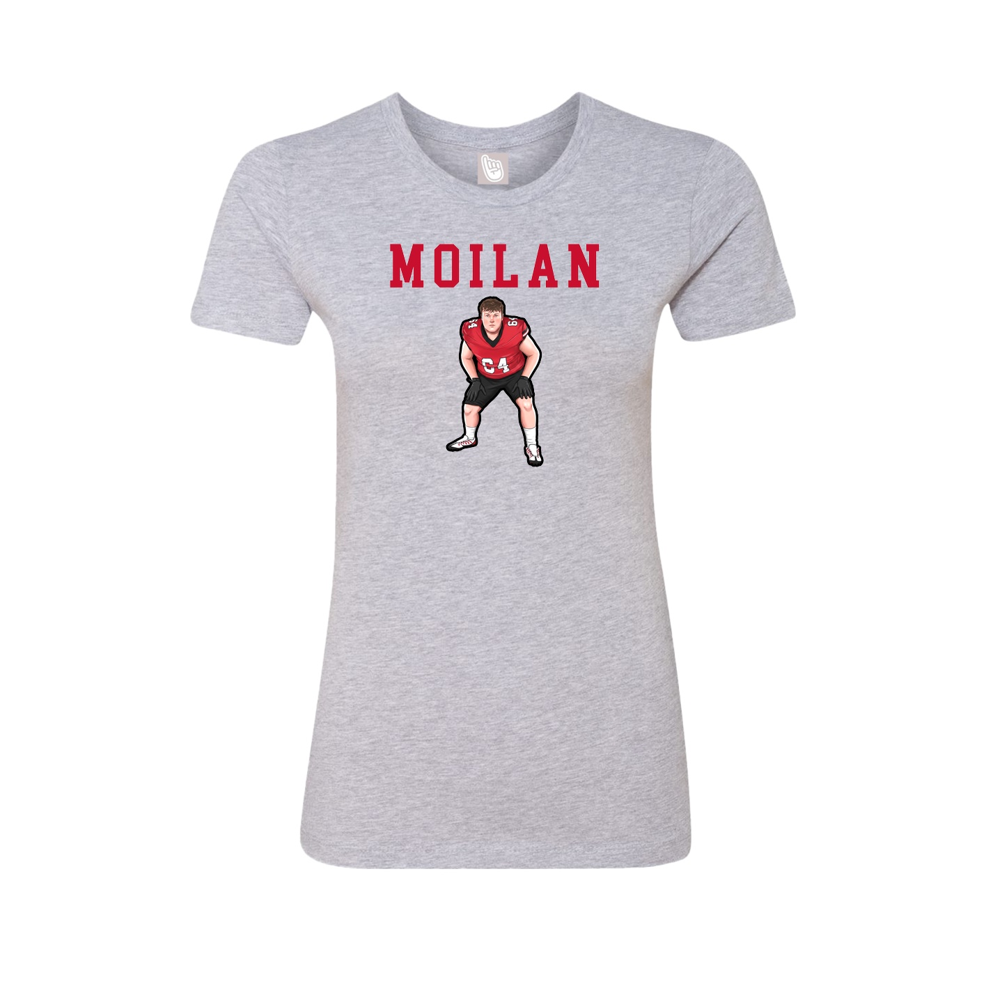 Womens Tee — Shirsey in Grey