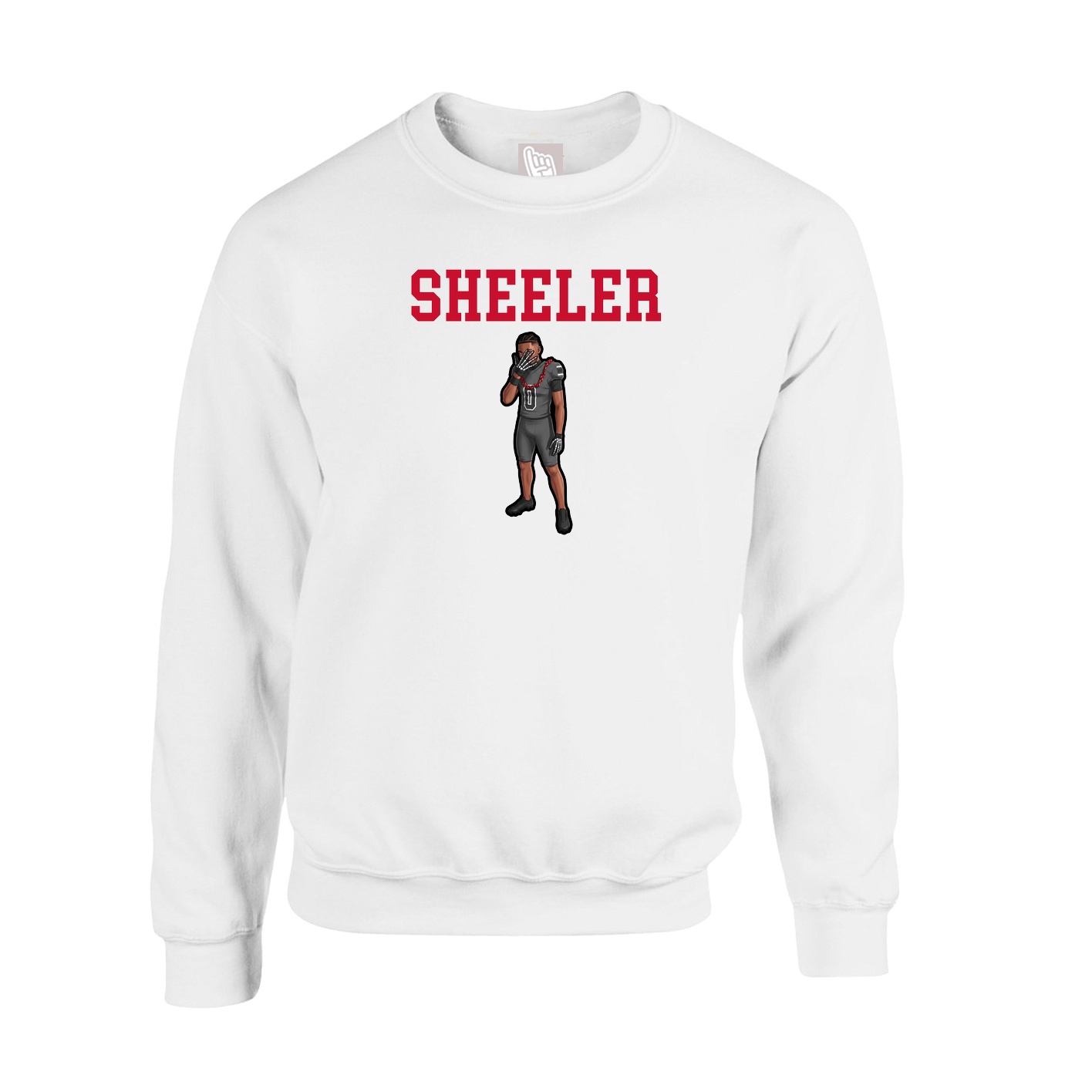 Fleece Crew — Shirsey in White