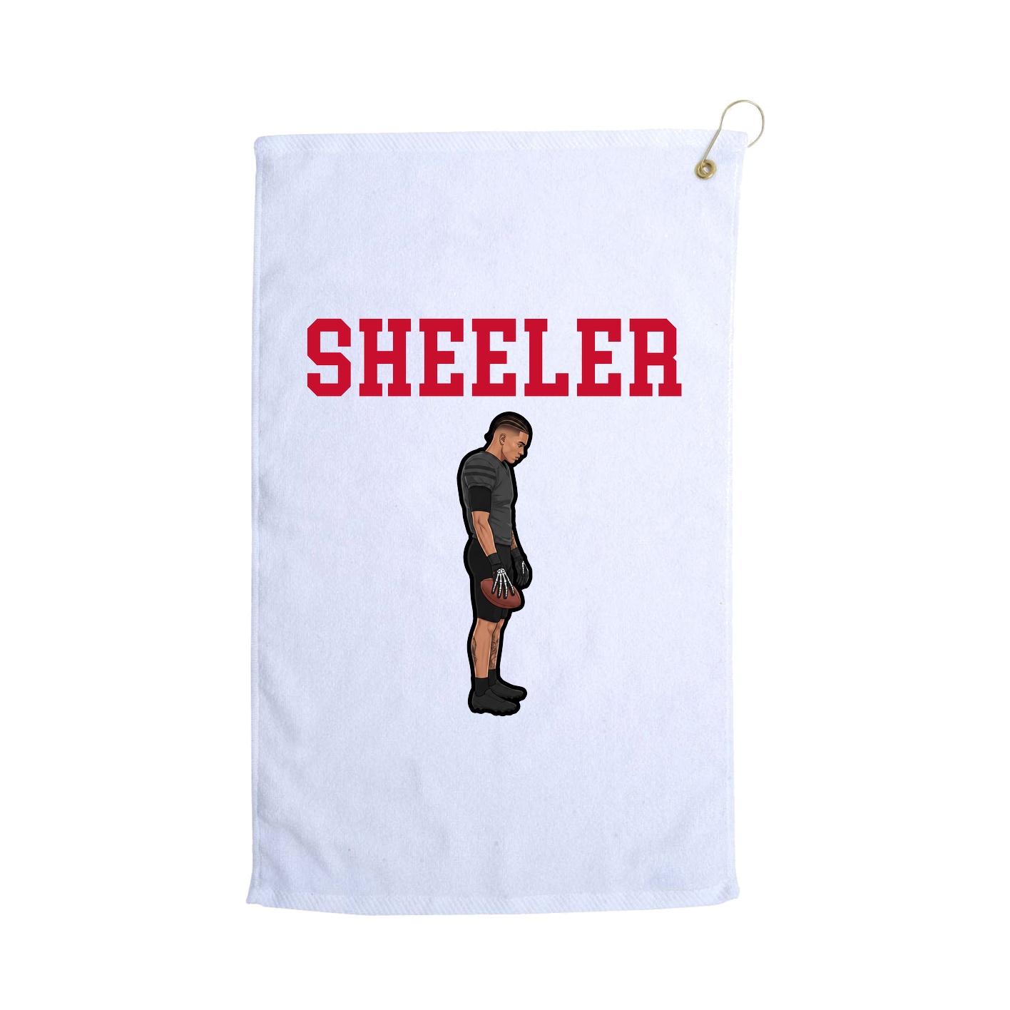 Golf Towel — Shirsey in White