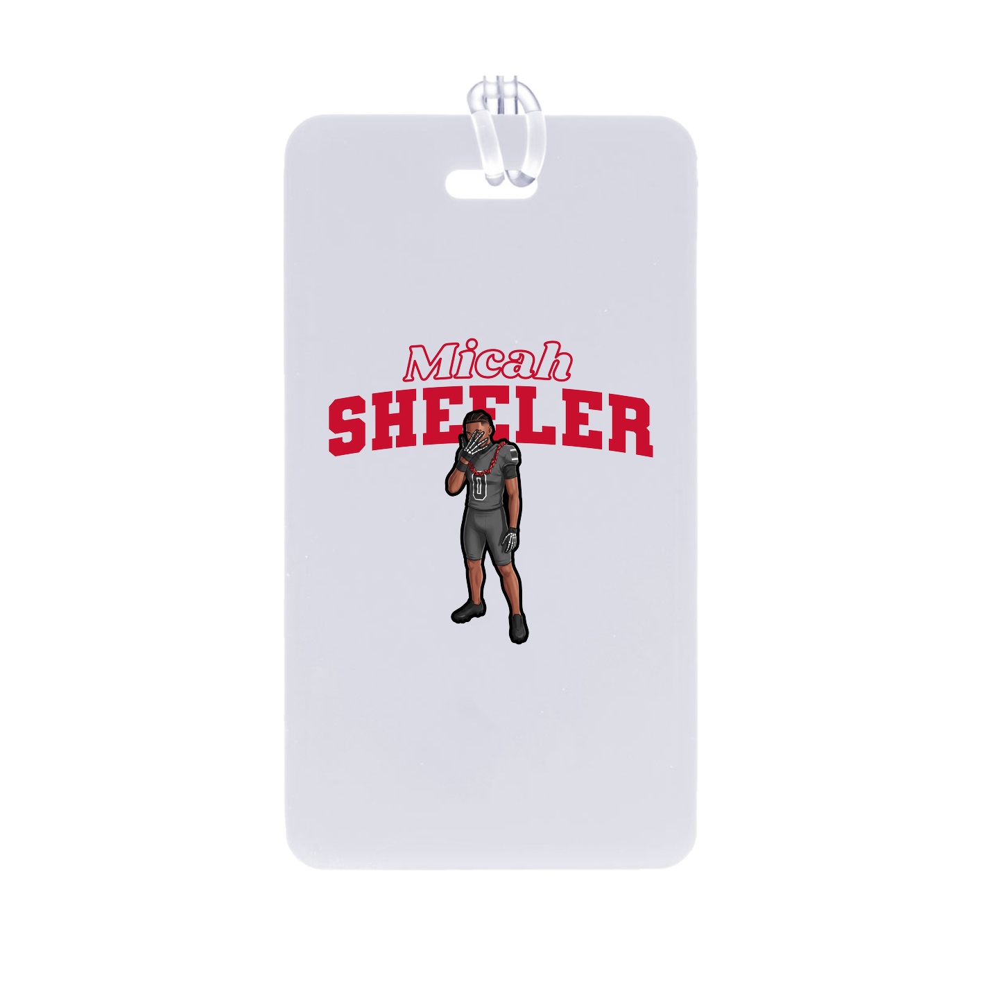 Bag Tag — Name Arch in Classic