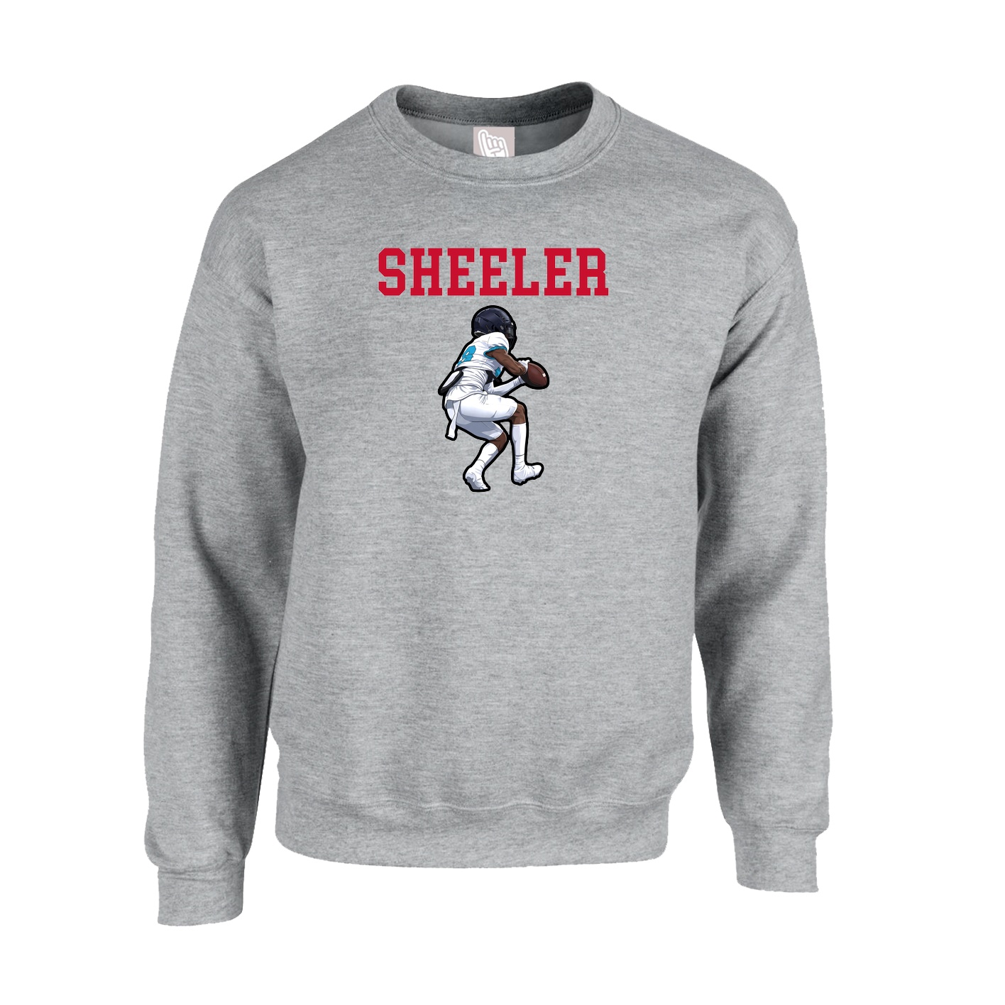 Fleece Crew — Shirsey in Grey