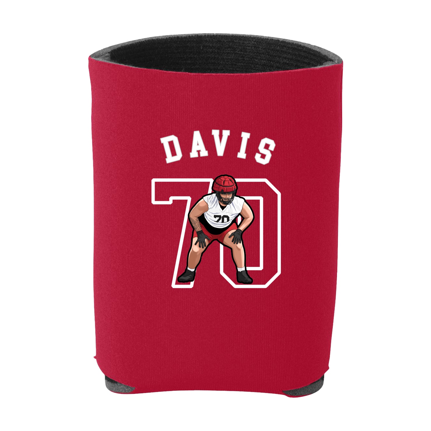 Can Holder — Shirsey Arch in Red