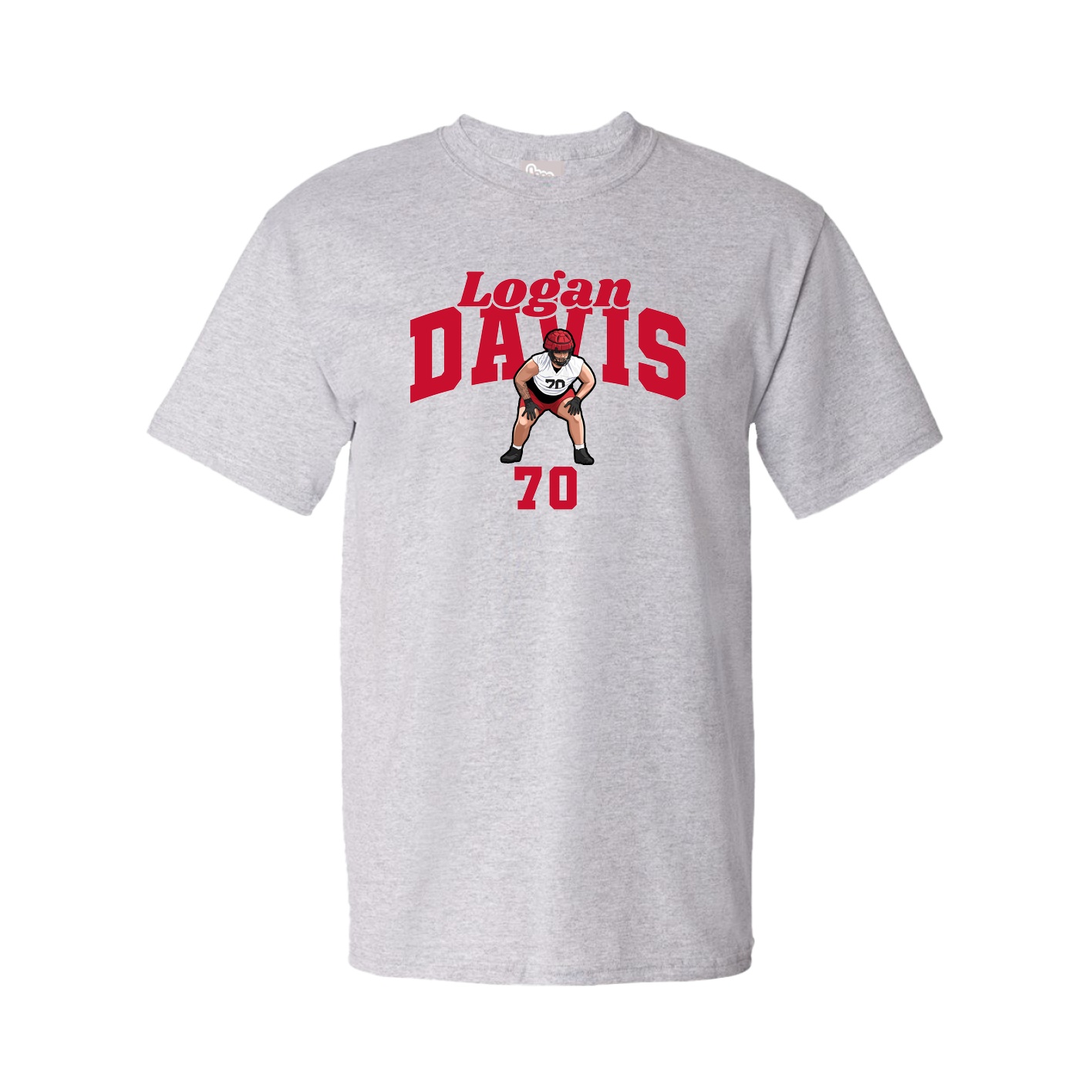 Youth Tee — Signature Arch in Grey
