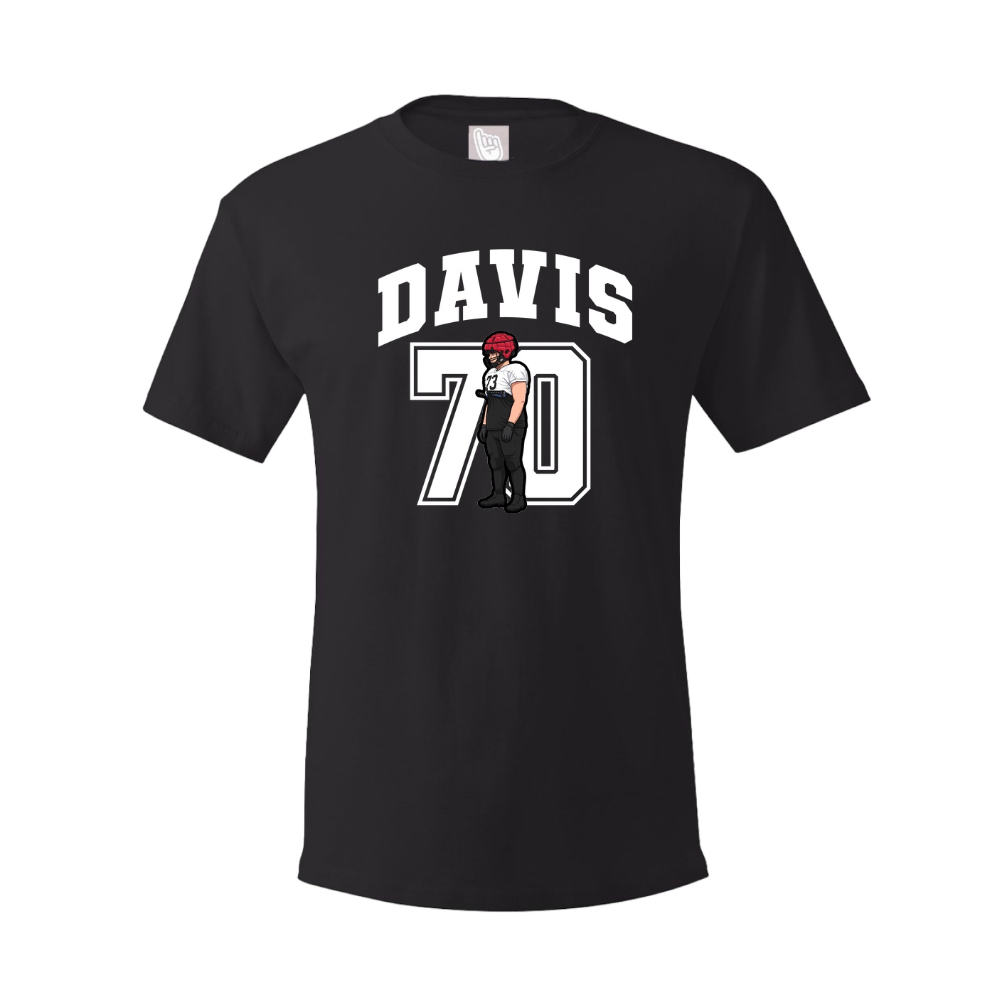 Tee — Number in Black