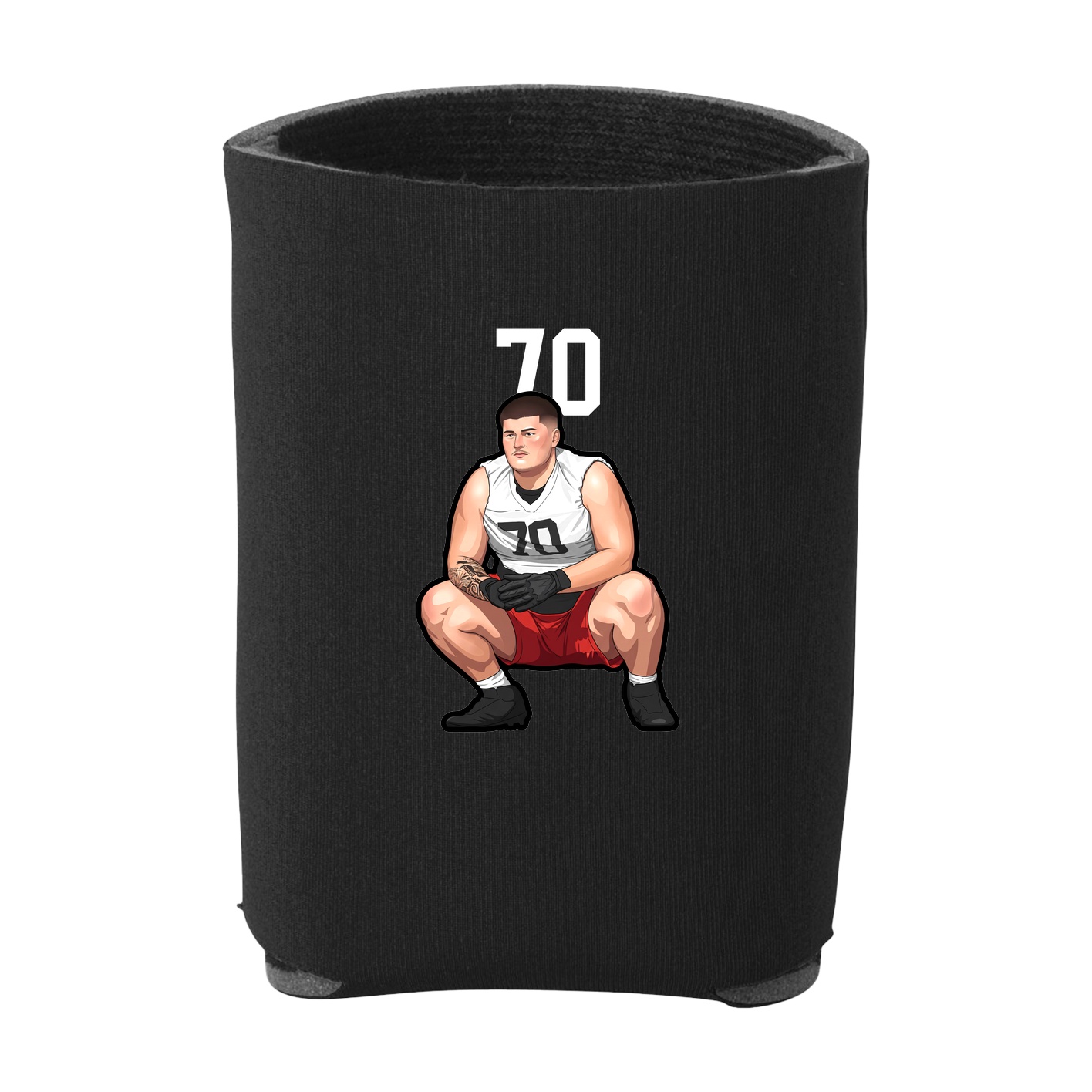 Can Holder — Number Top in Black