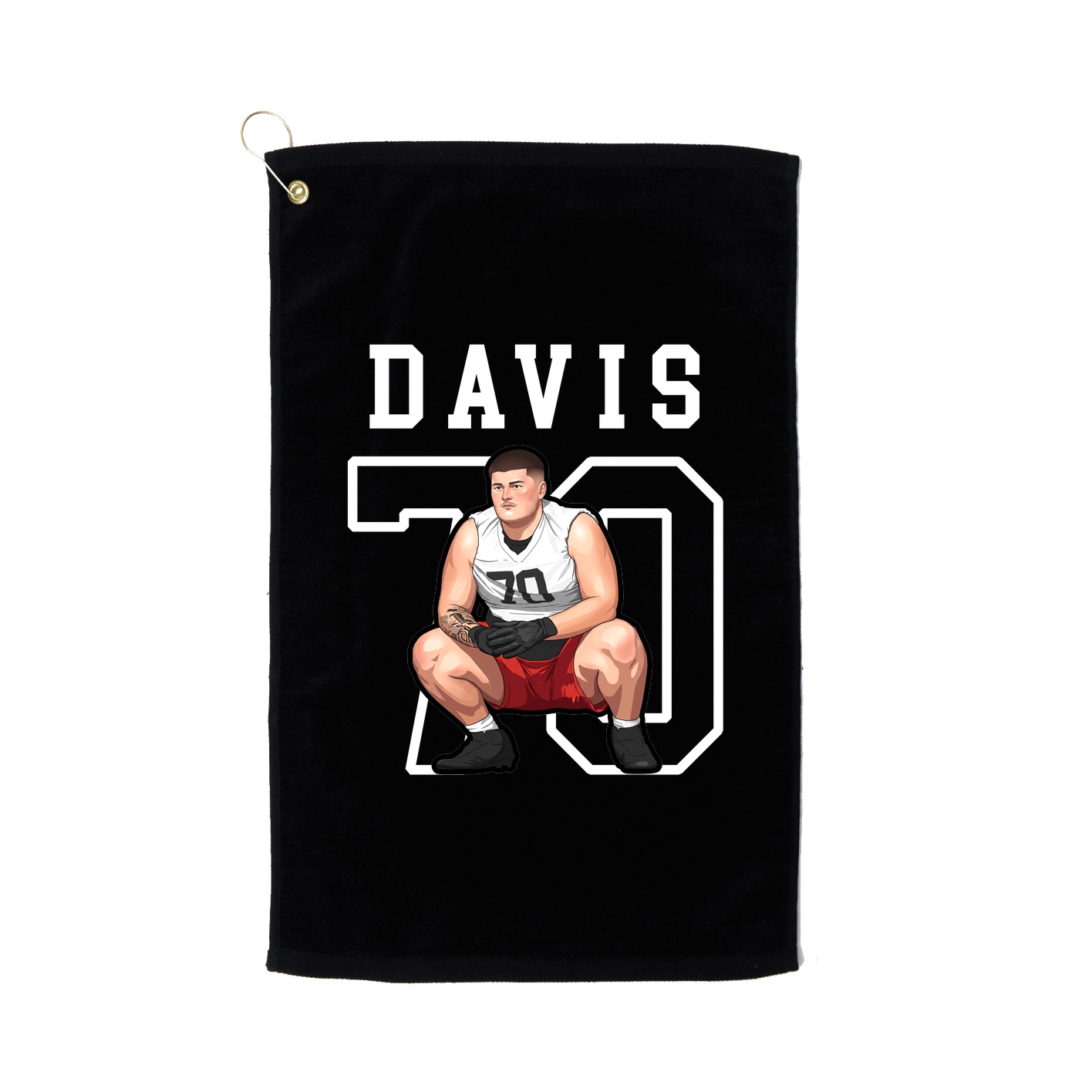 Golf Towel — Shirsey in Black