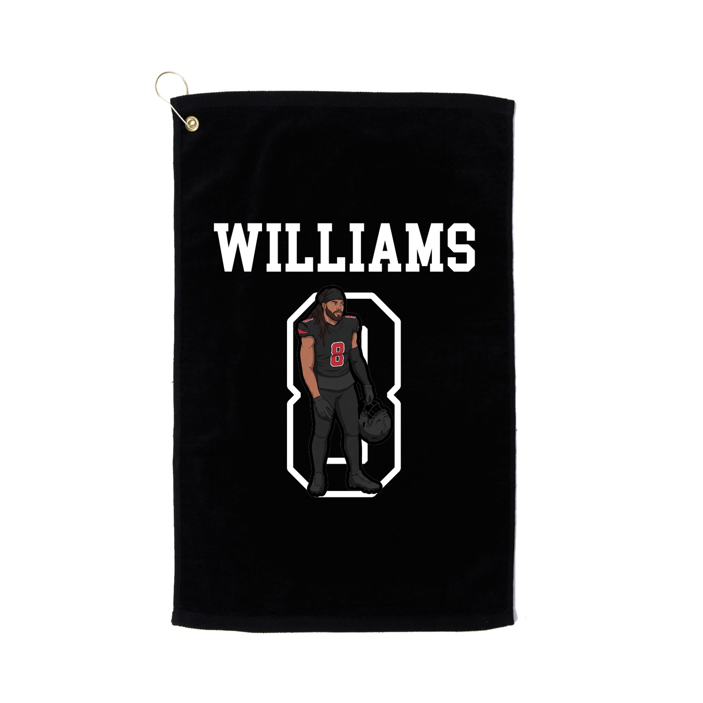 Golf Towel — Shirsey in Black