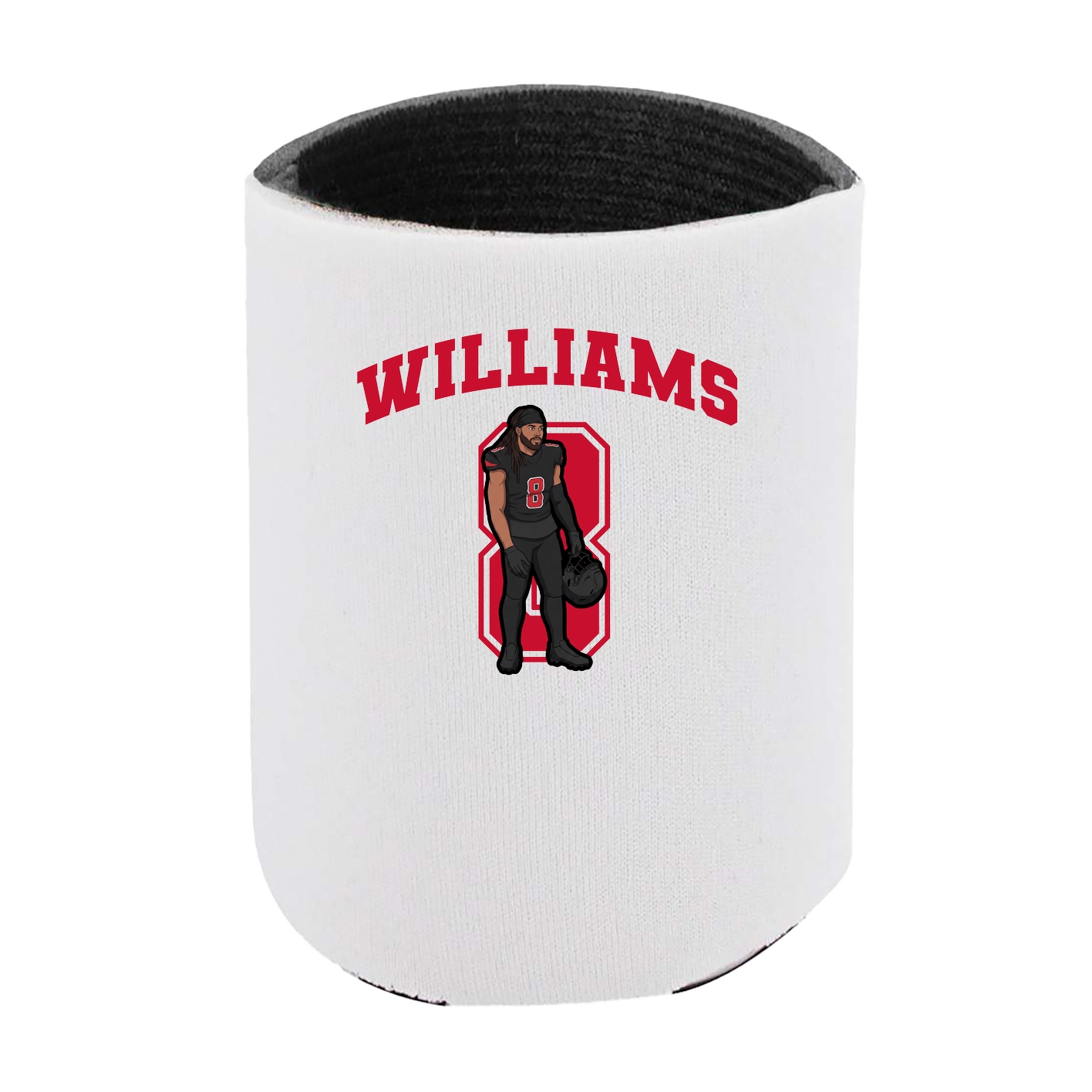 Can Holder — Number in White