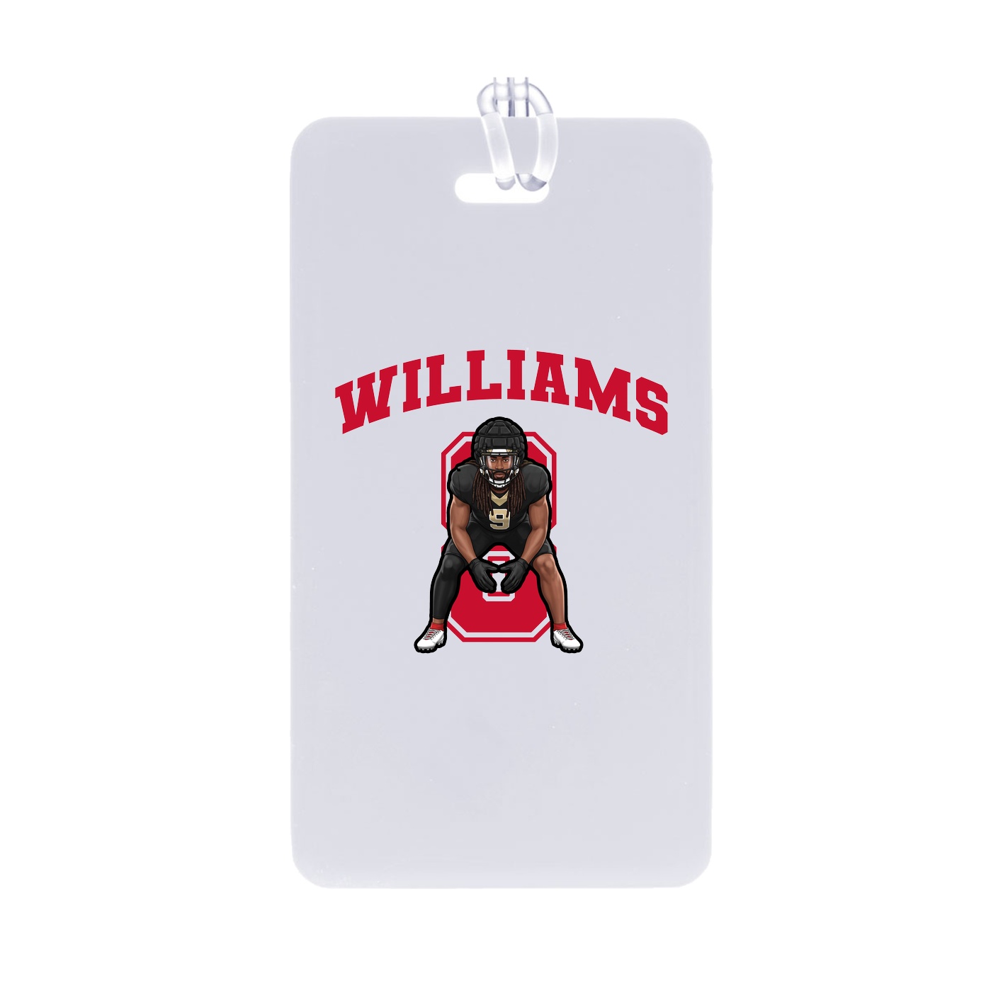Bag Tag — Number in Classic