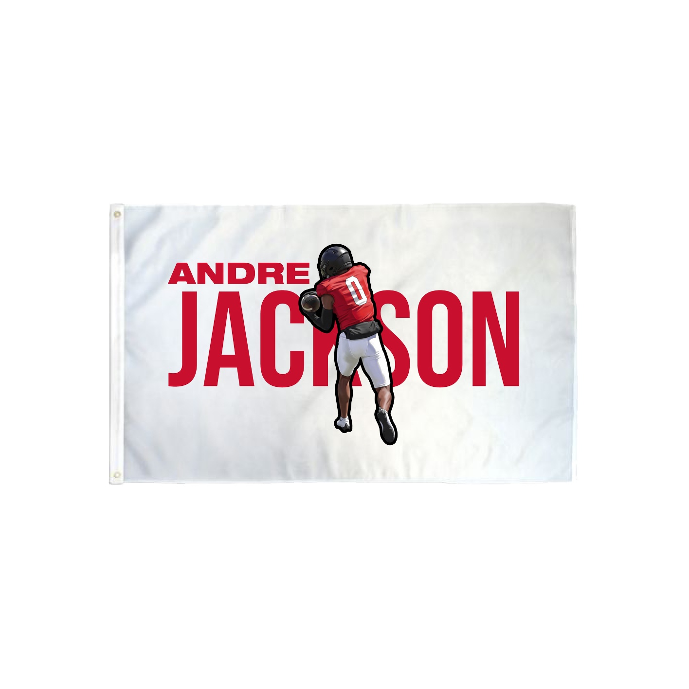 3x5 Flag — Player Name in Classic