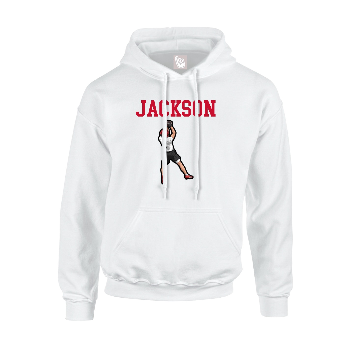 Hoodie — Shirsey in White
