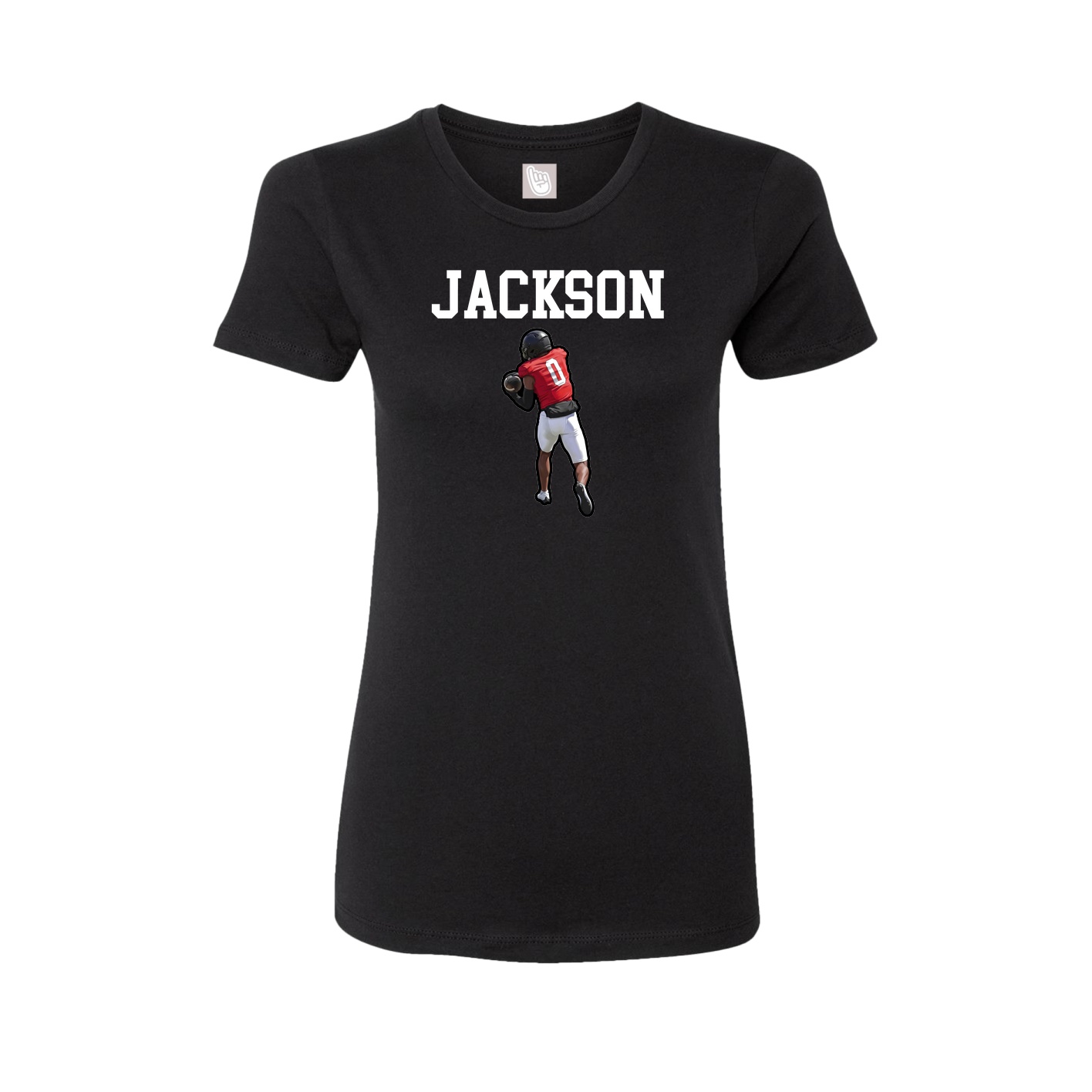 Fitted Women's Tee — Shirsey in Black