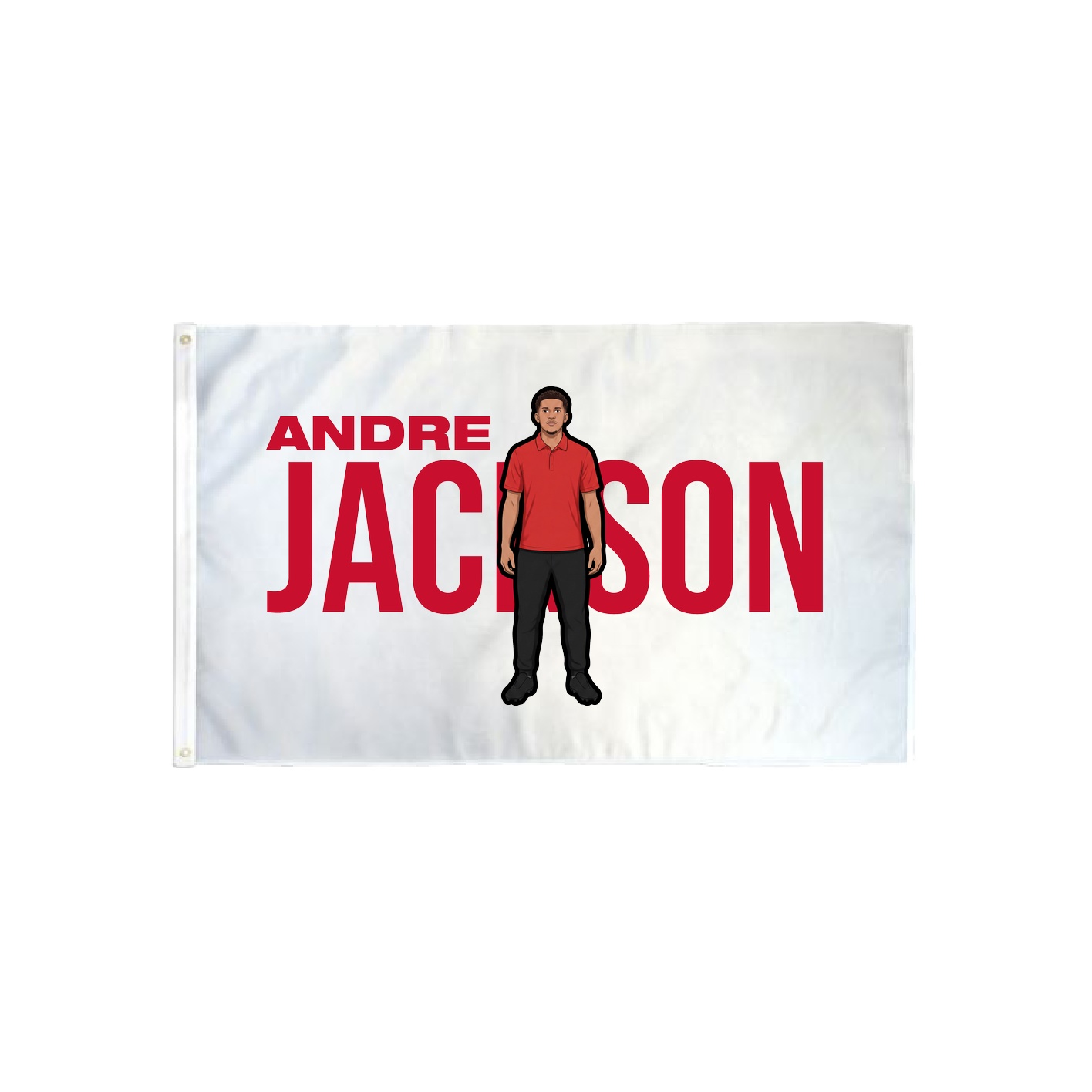 3x5 Flag — Player Name in Classic