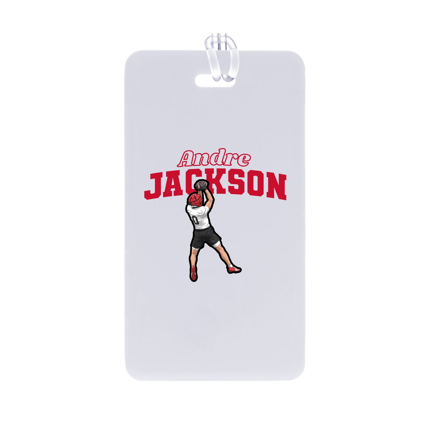 Bag Tag — Name Arch in Classic