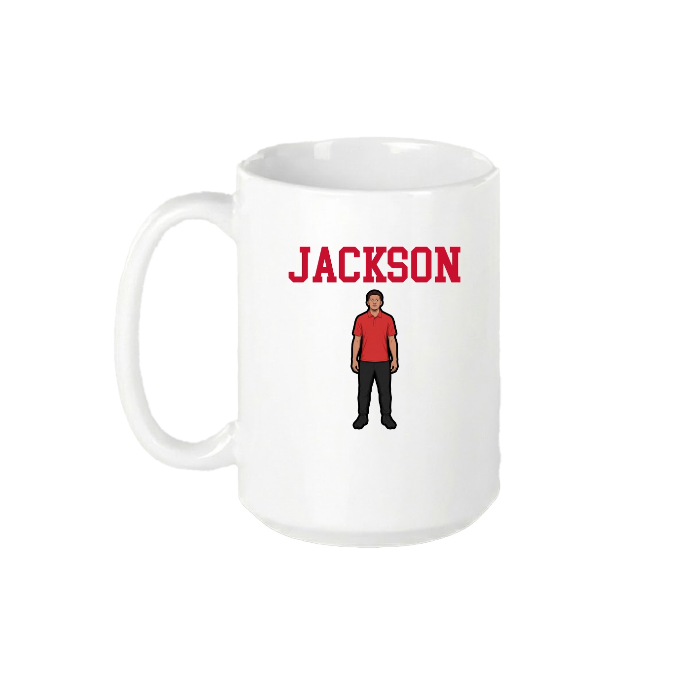 15oz Coffee Mug — Shirsey in White