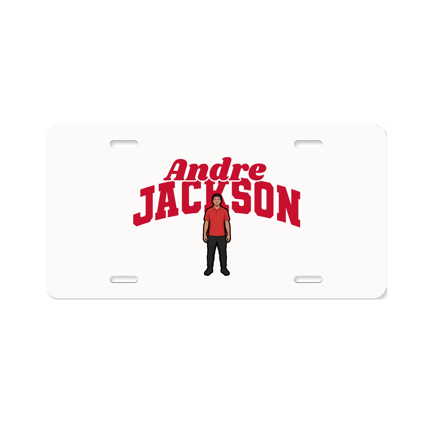 License Plate — Signature Arch in Classic
