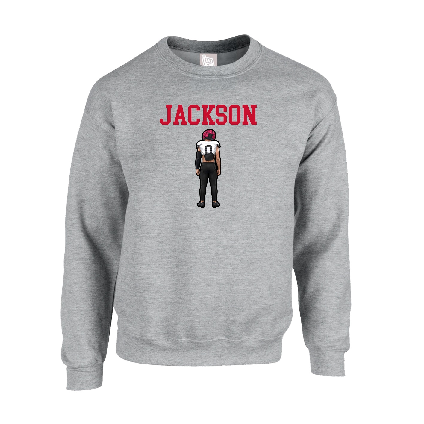 Fleece Crew — Shirsey in Grey