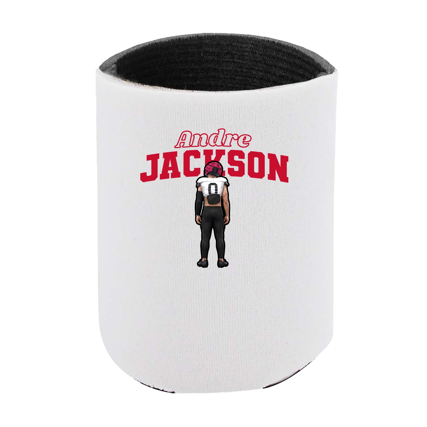 Can Holder — Name Arch in White