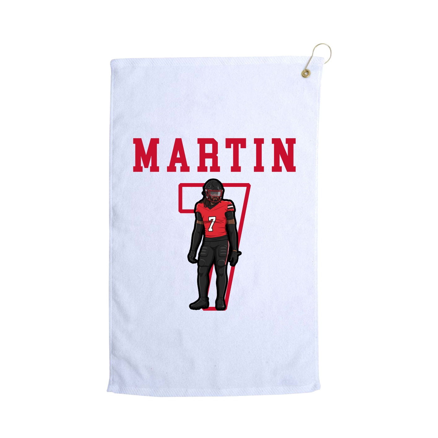 Golf Towel — Shirsey in White