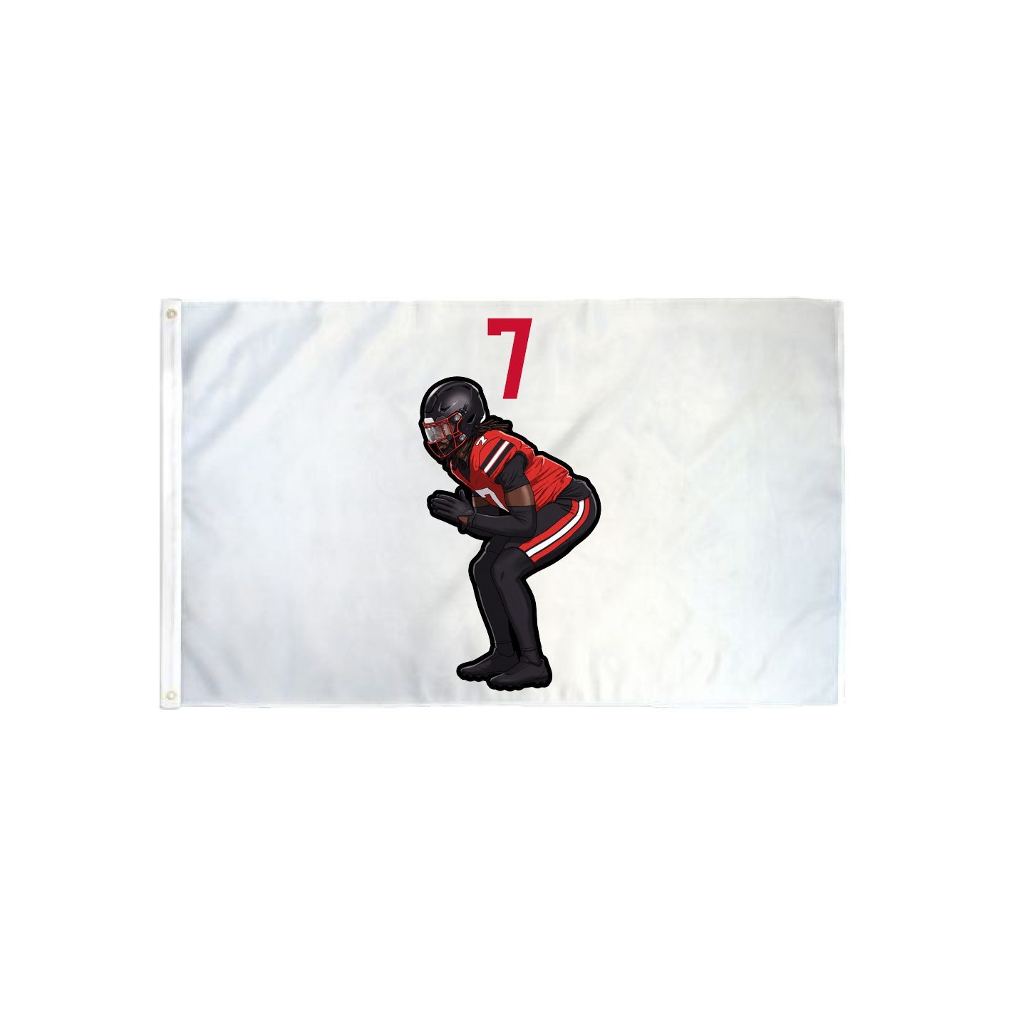 3x5 Flag — Number Top in Classic