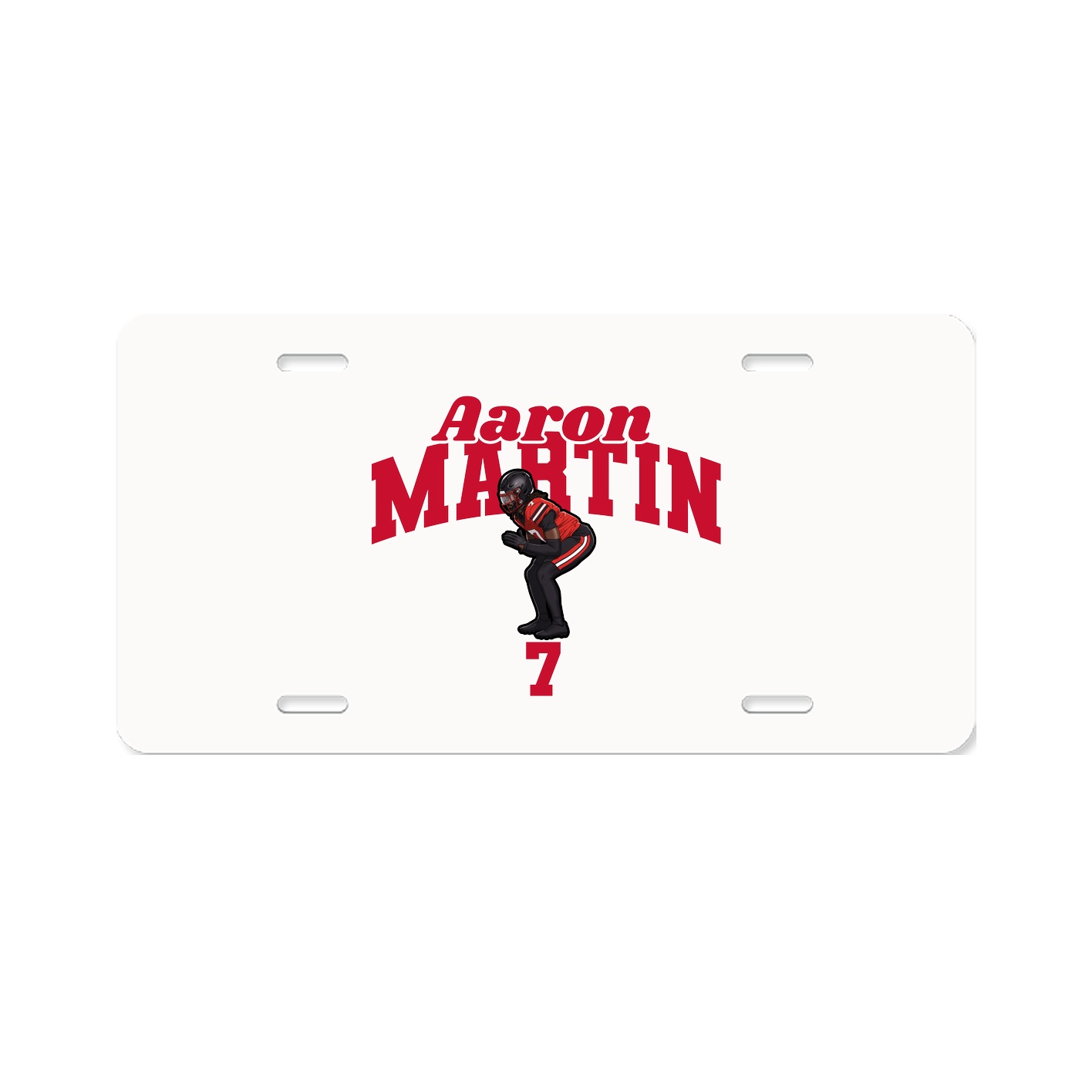 License Plate — Signature Arch in Classic