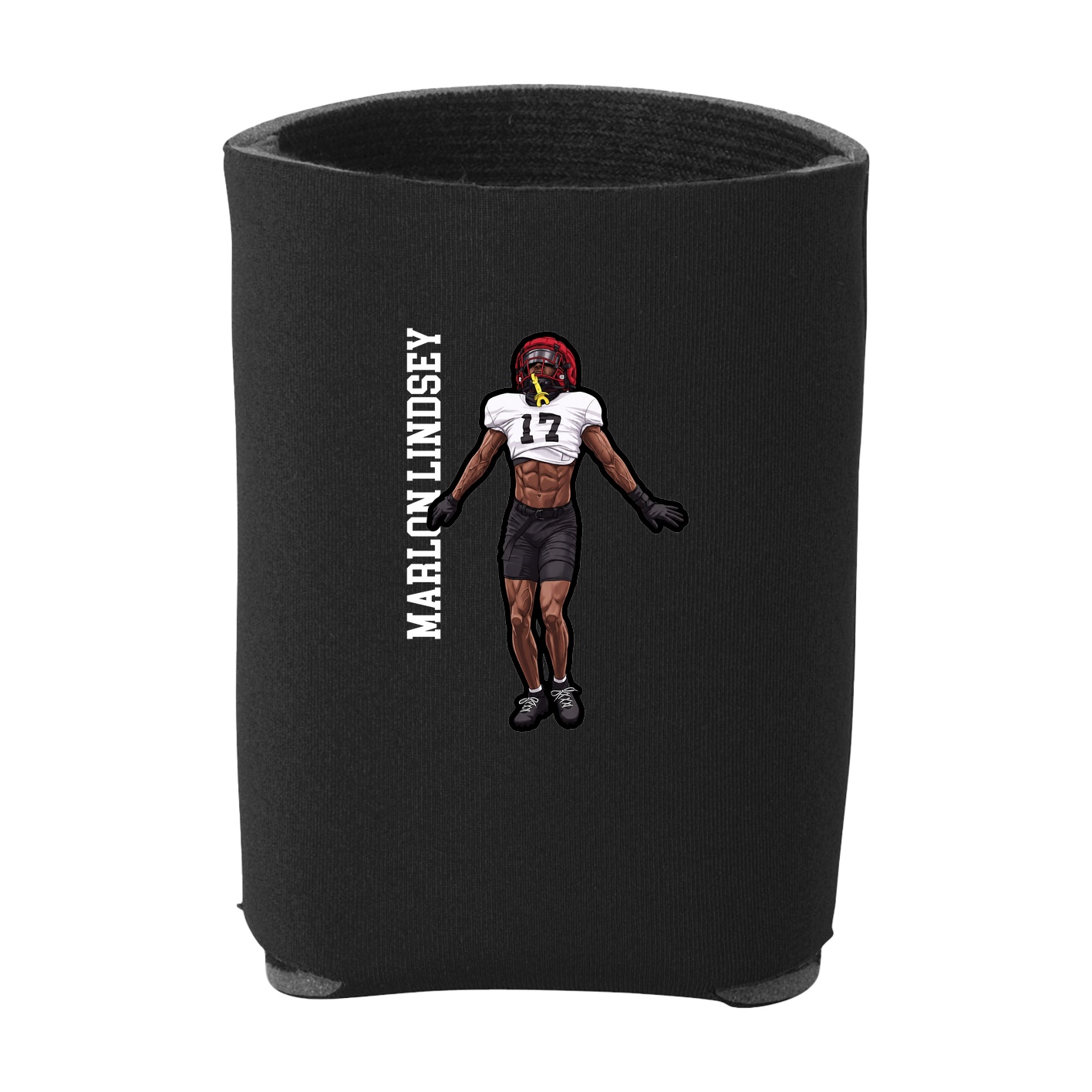 Can Holder — Name Vertical in Black