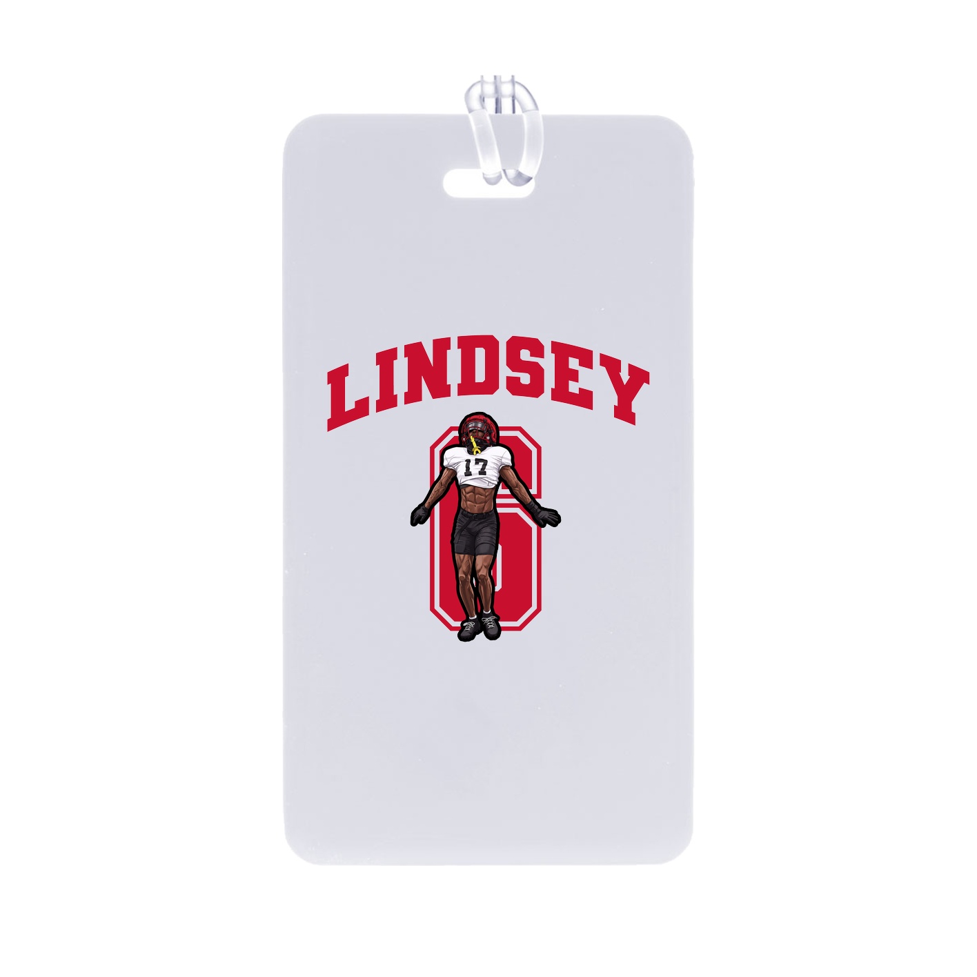 Bag Tag — Number in Classic