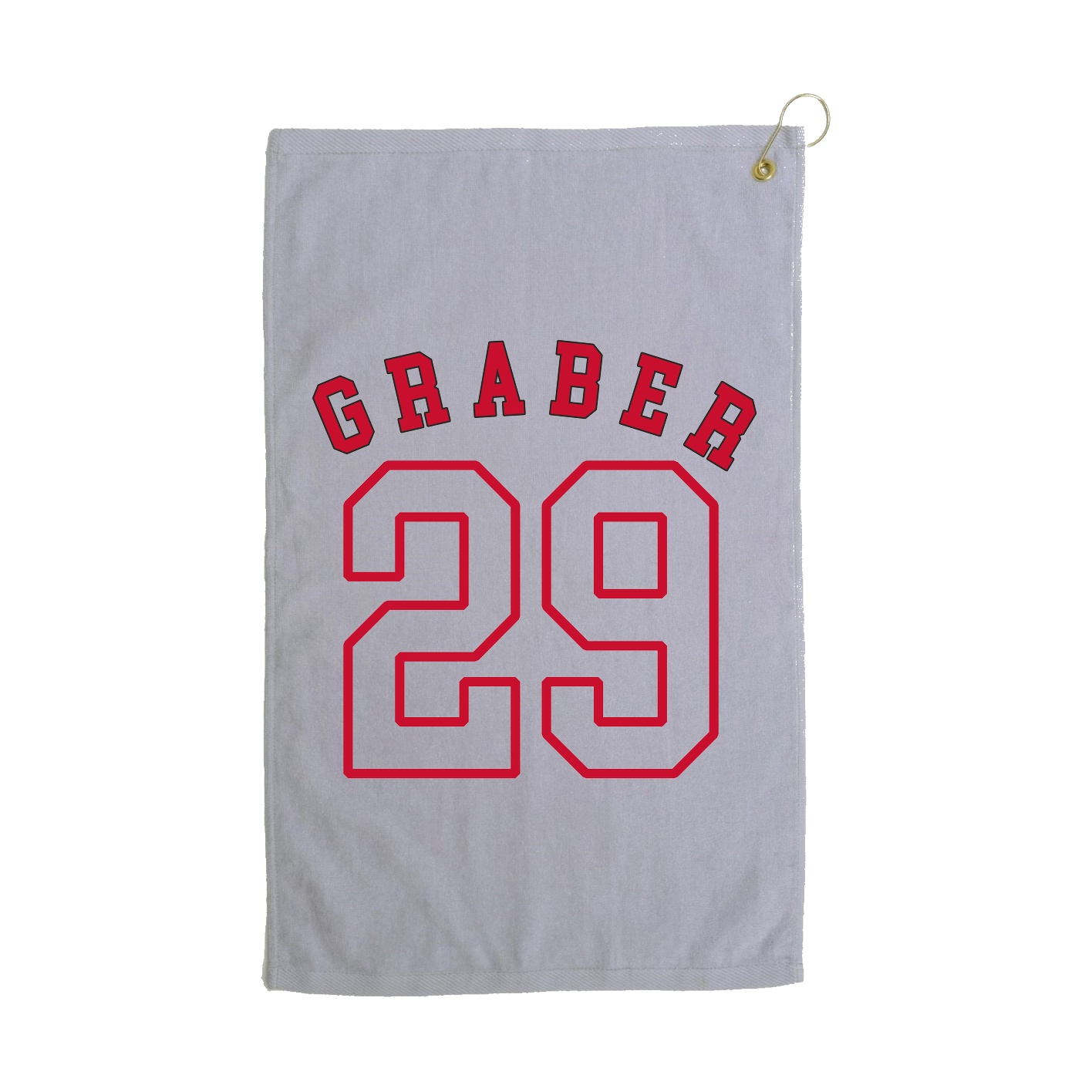 Golf Towel — Shirsey Arch in Grey