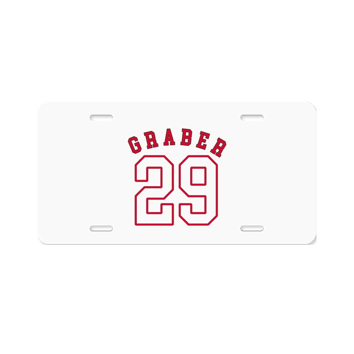 License Plate — Shirsey Arch in Classic
