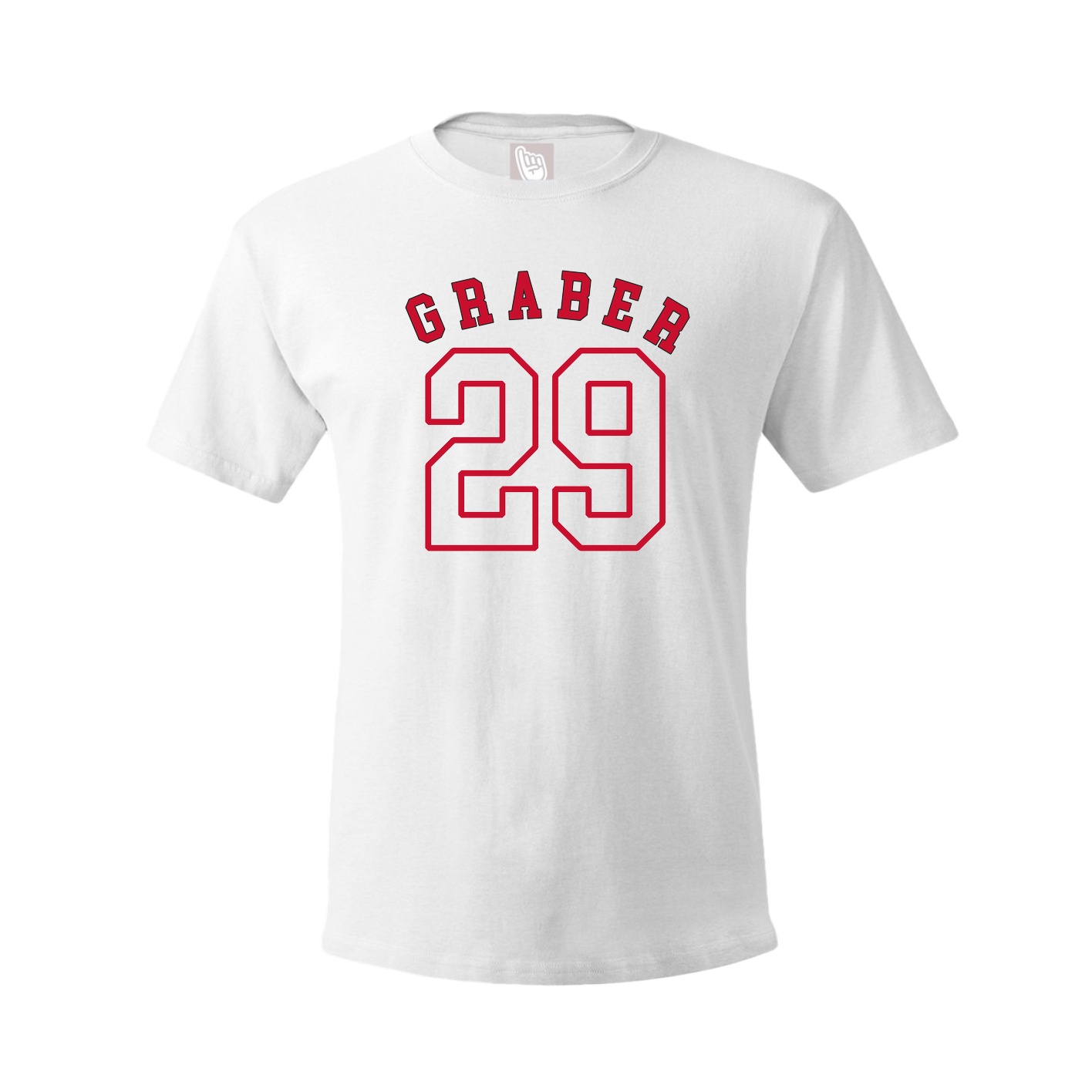 Youth Tee — Shirsey Arch in White