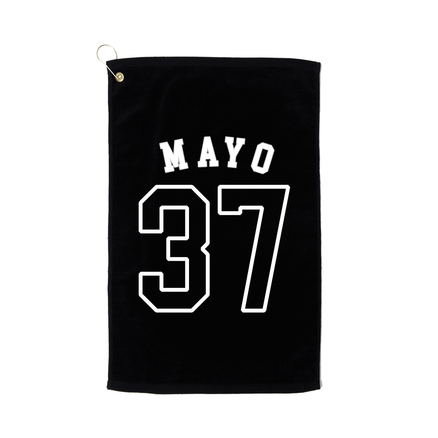 Golf Towel — Shirsey Arch in Black