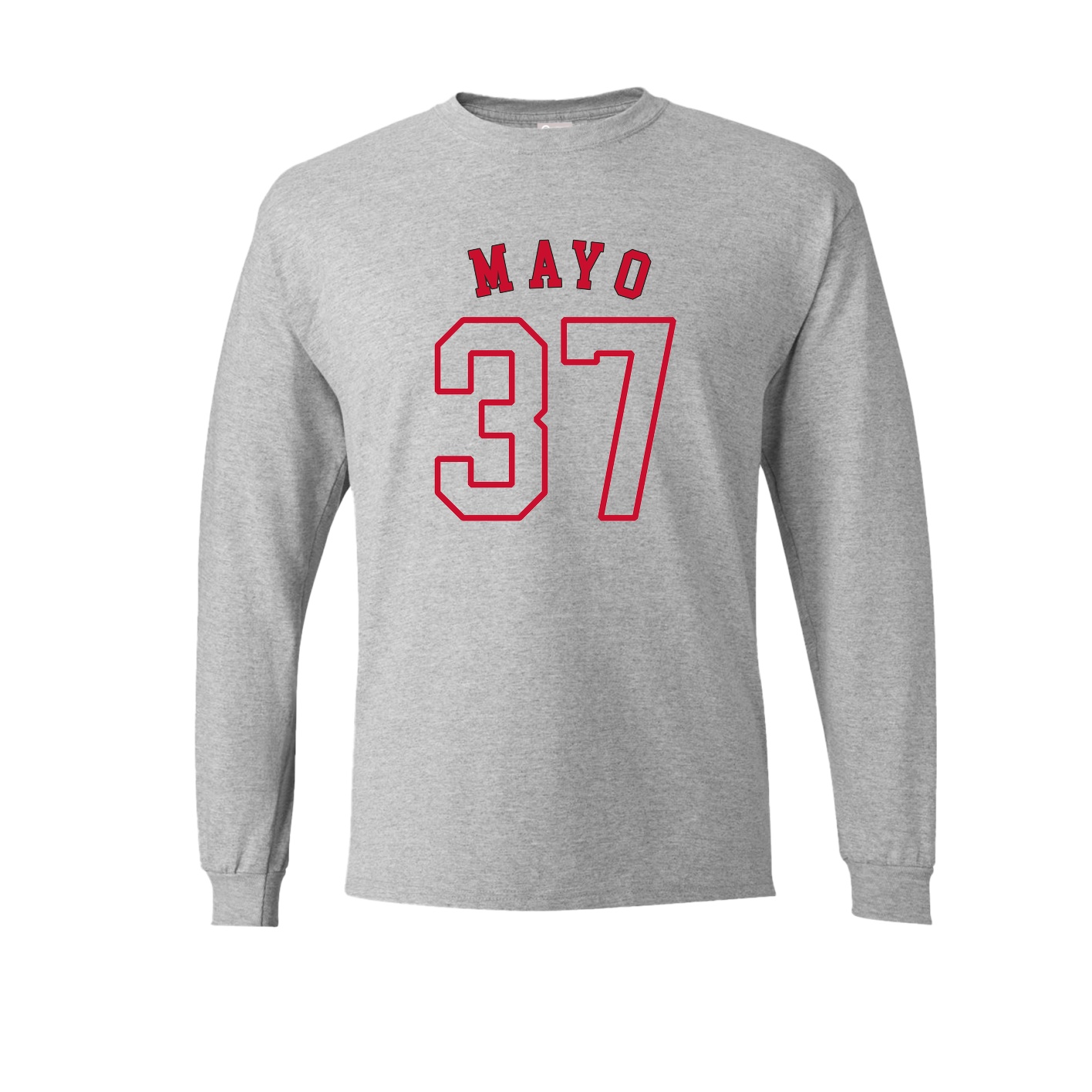 Long Sleeve Tee — Shirsey Arch in Grey