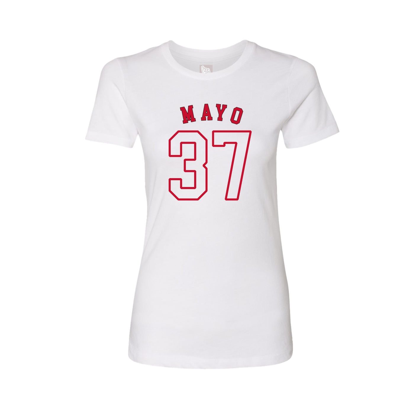 Womens Tee — Shirsey Arch in White
