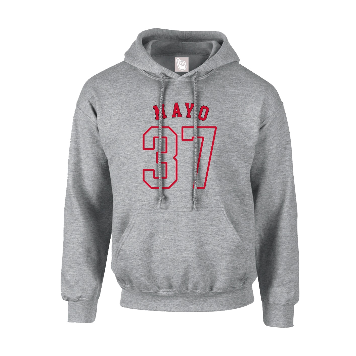 Youth Hoodie — Shirsey Arch in Grey