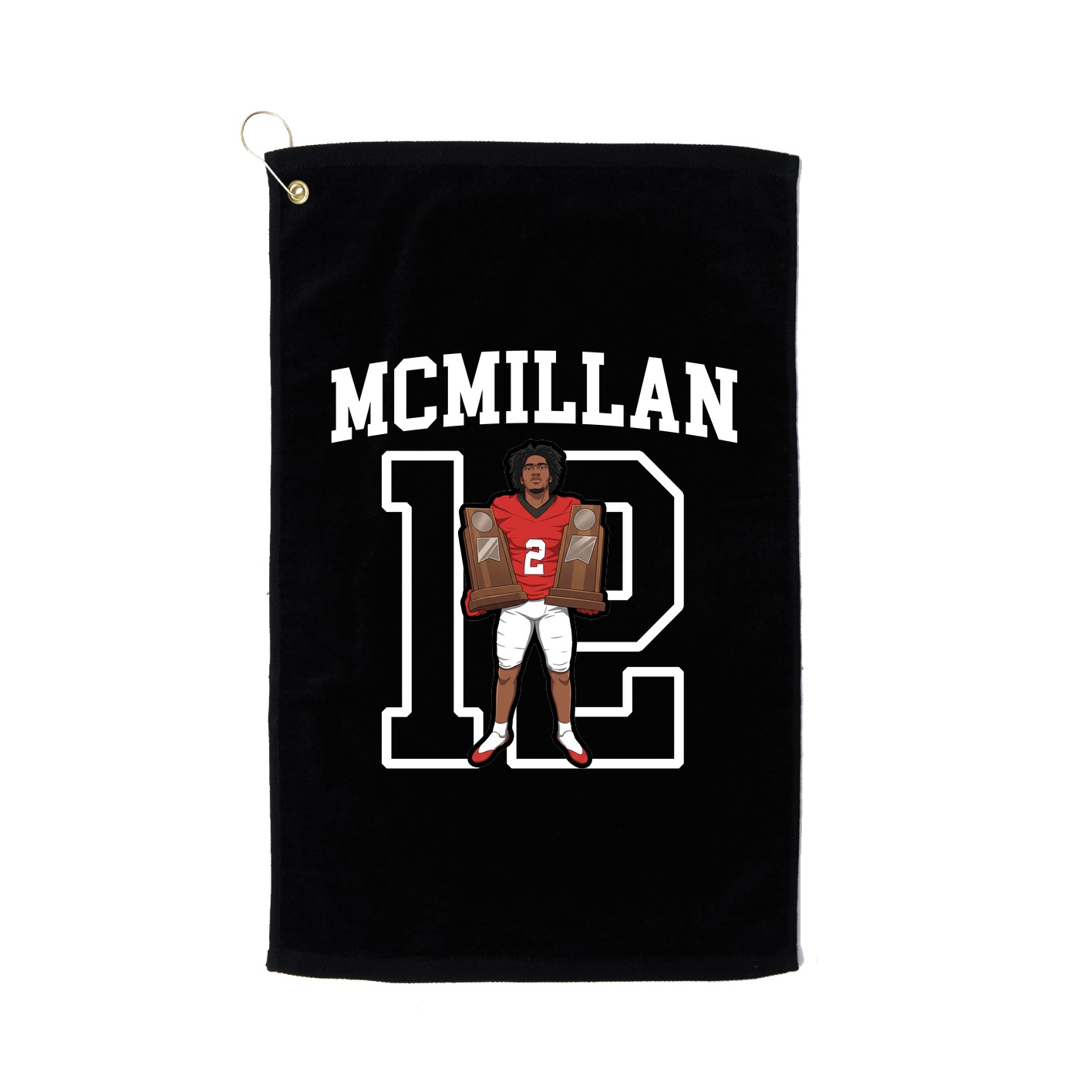 Golf Towel — Shirsey in Black