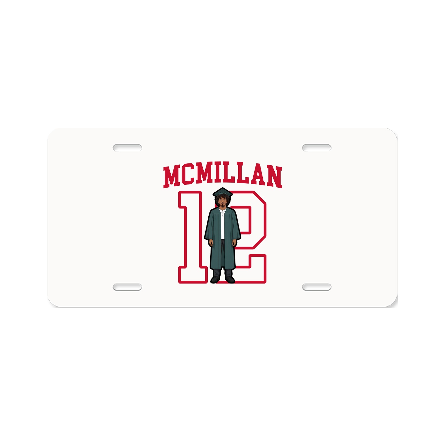 License Plate — Shirsey in Classic