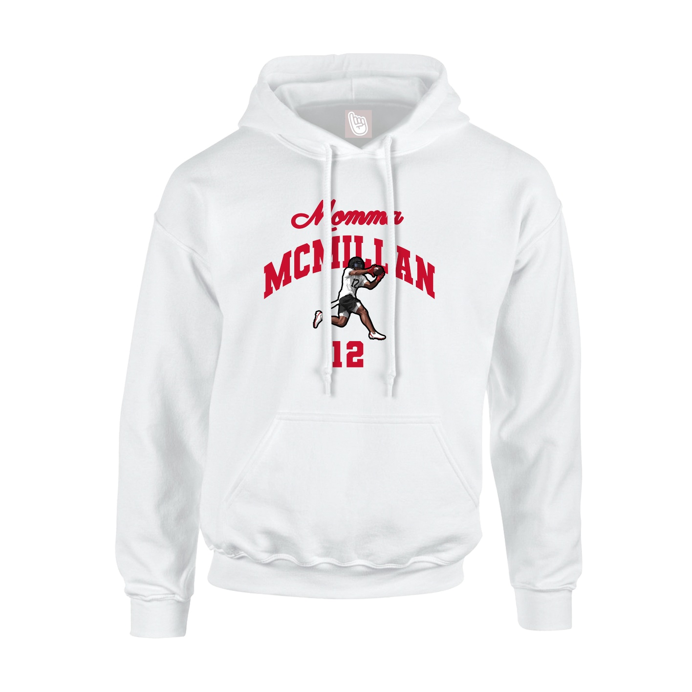 Hoodie — Mothers Day Arch in White