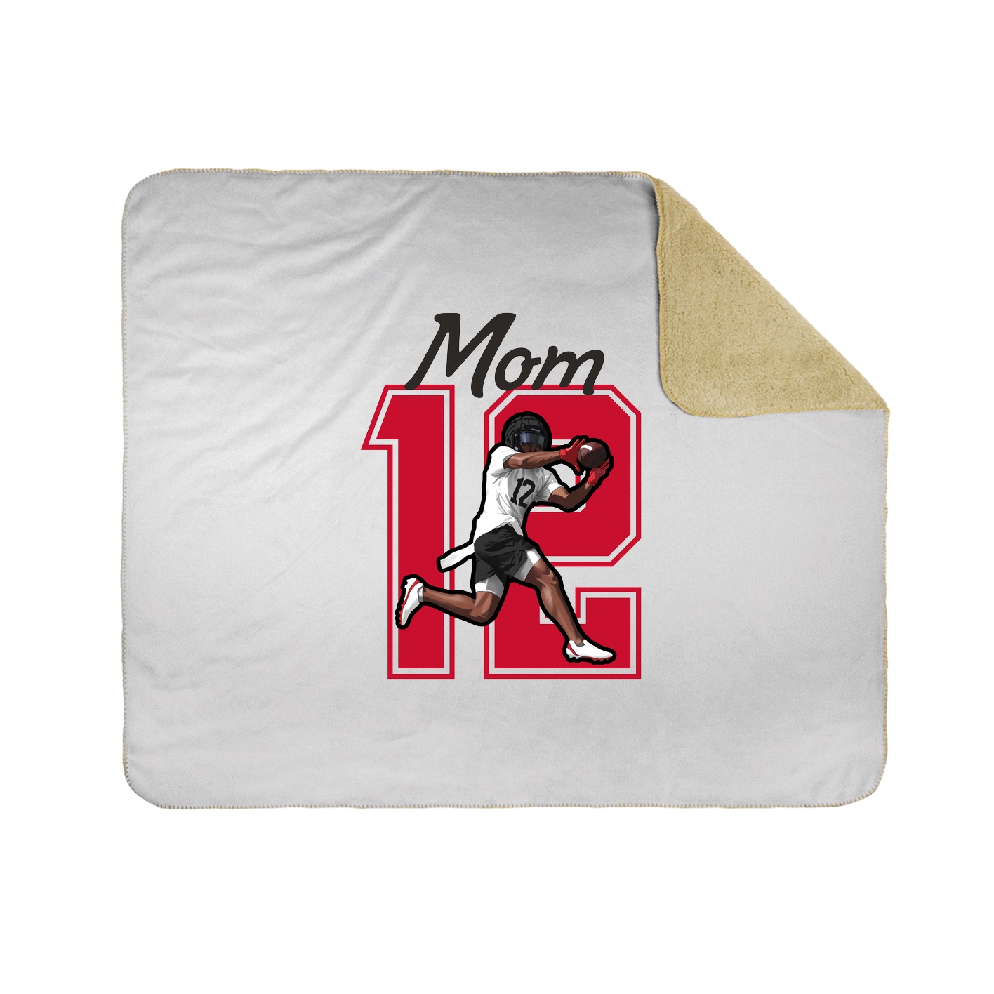 Throw Blanket — Mothers Day Shirsey in White