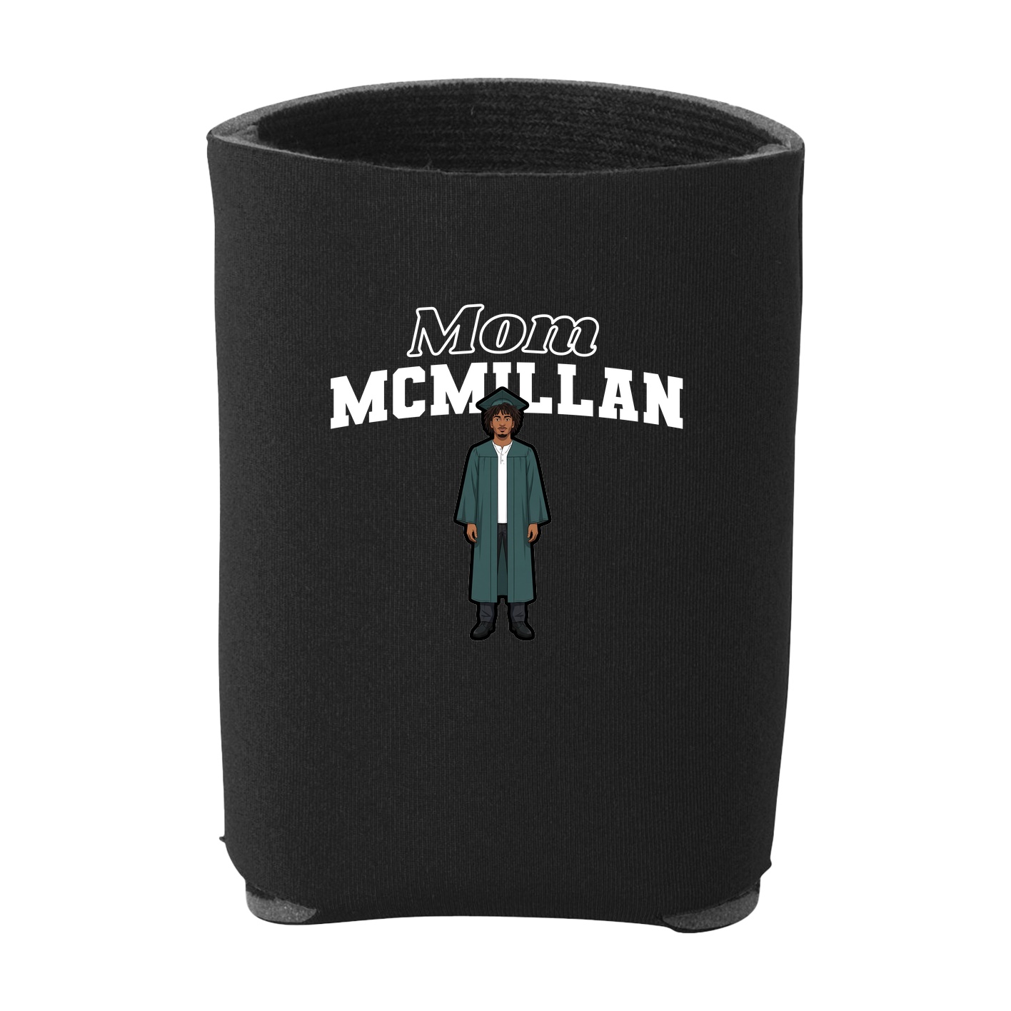 Can Holder — Mothers Day Block in Black