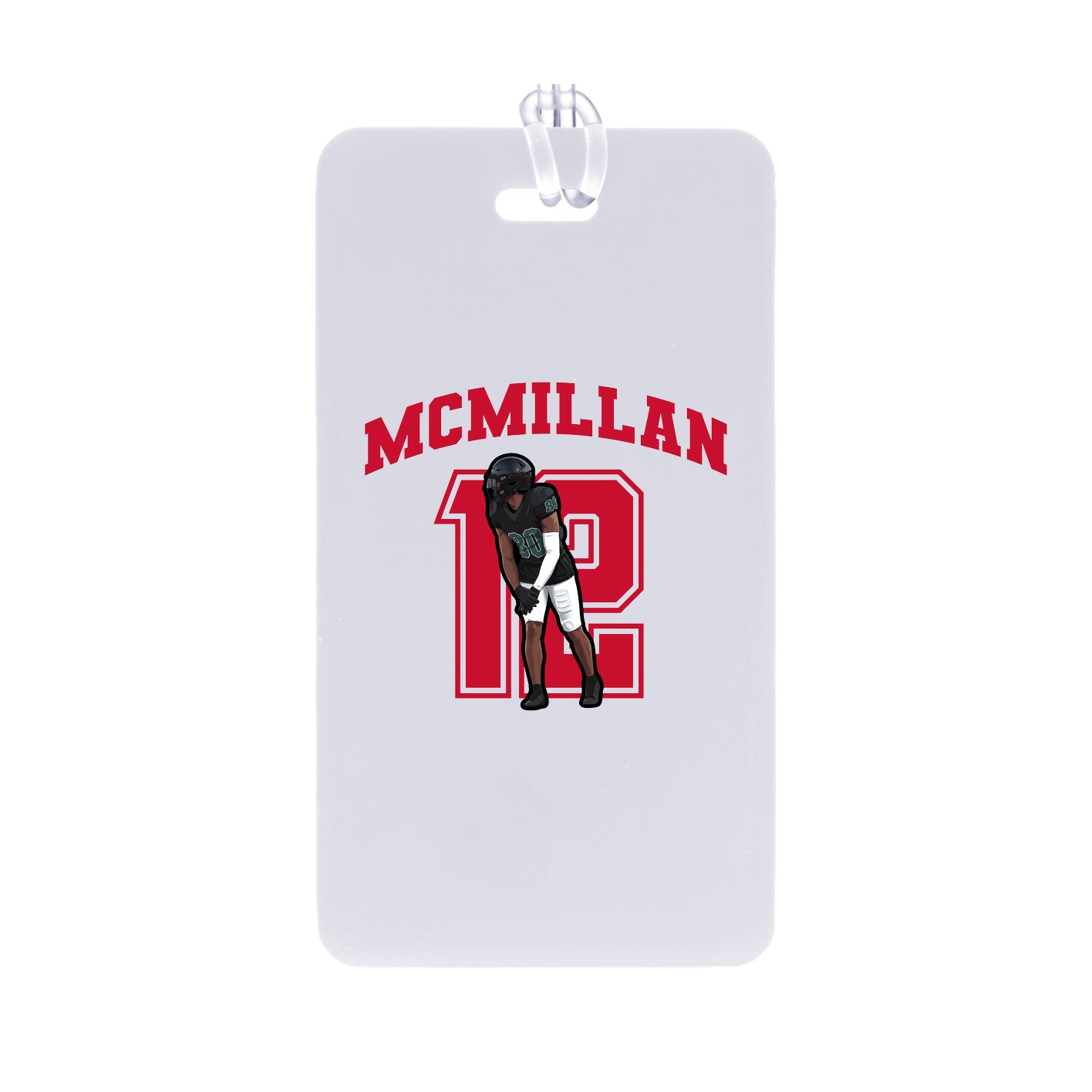 Bag Tag — Number in Classic