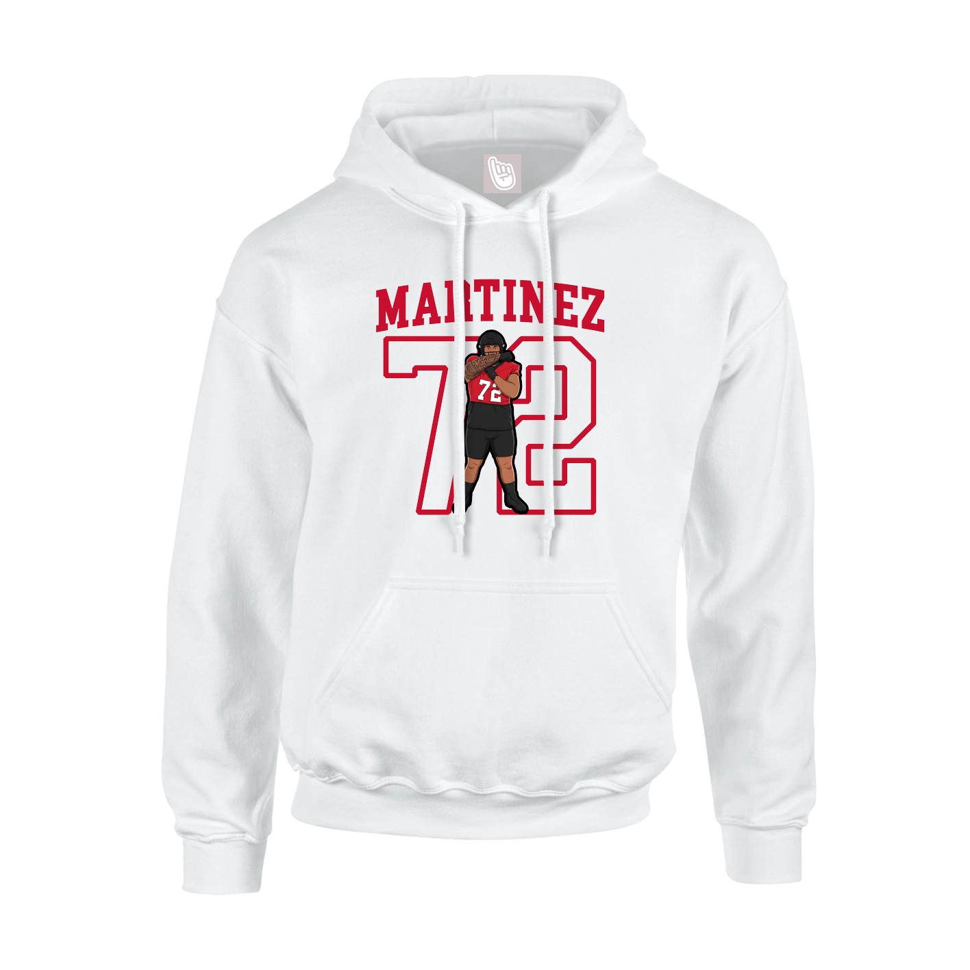 Youth Hoodie — Shirsey in White