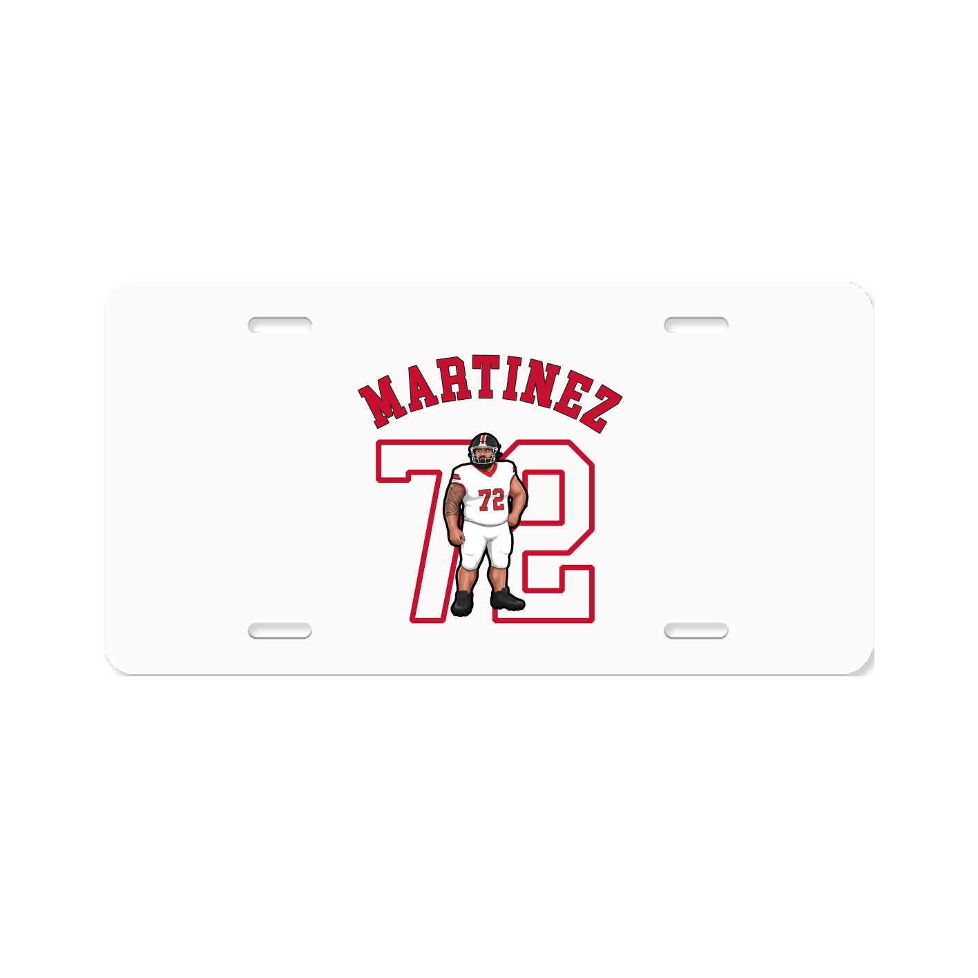 License Plate — Shirsey Arch in Classic