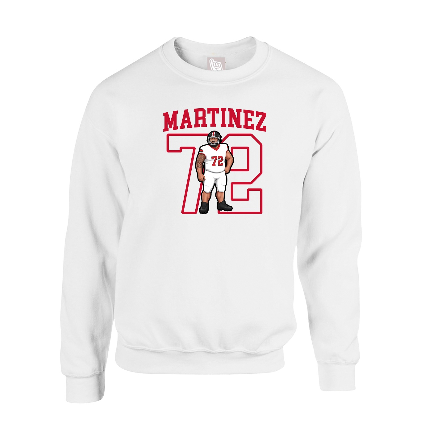 Fleece Crew — Shirsey in White