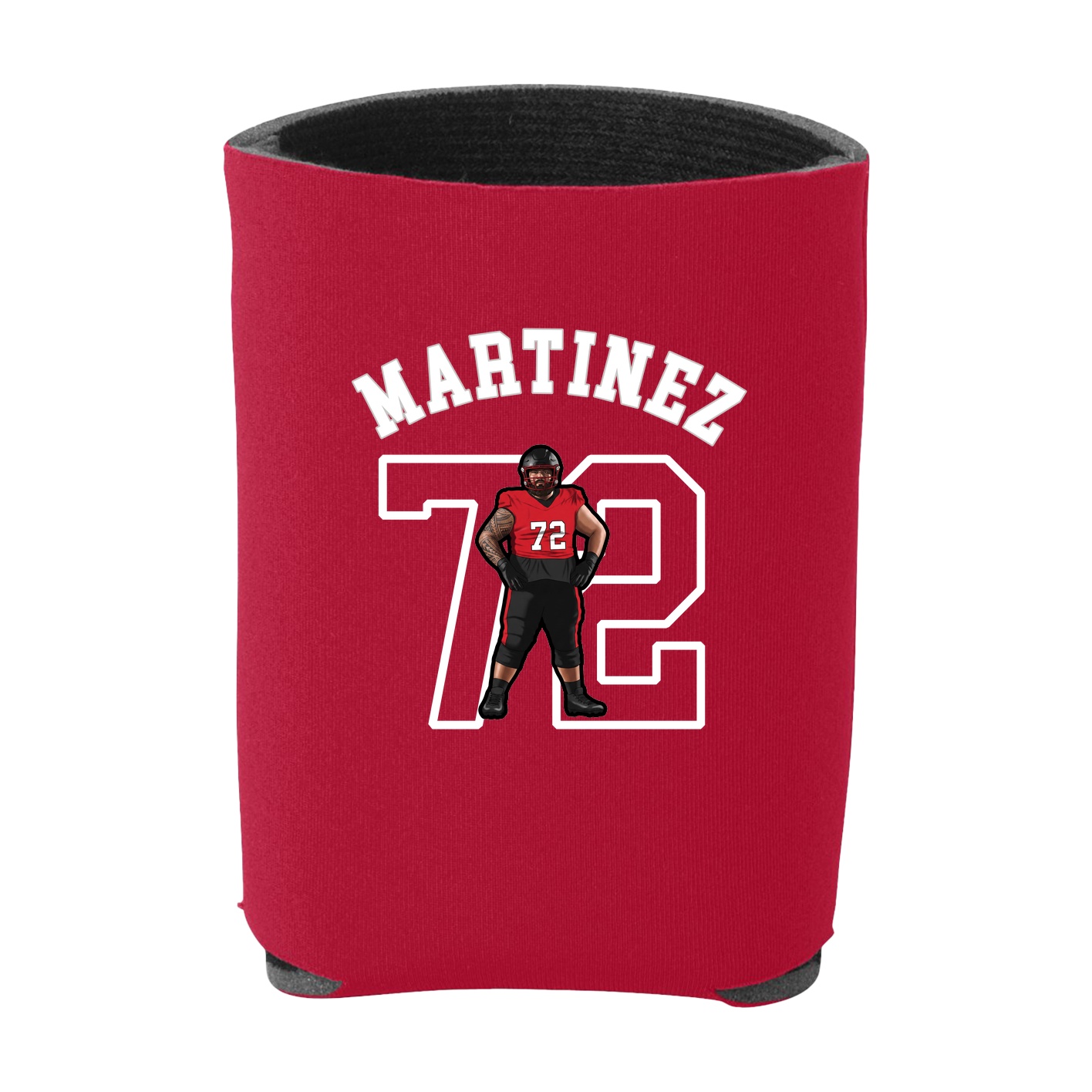 Can Holder — Shirsey Arch in Red