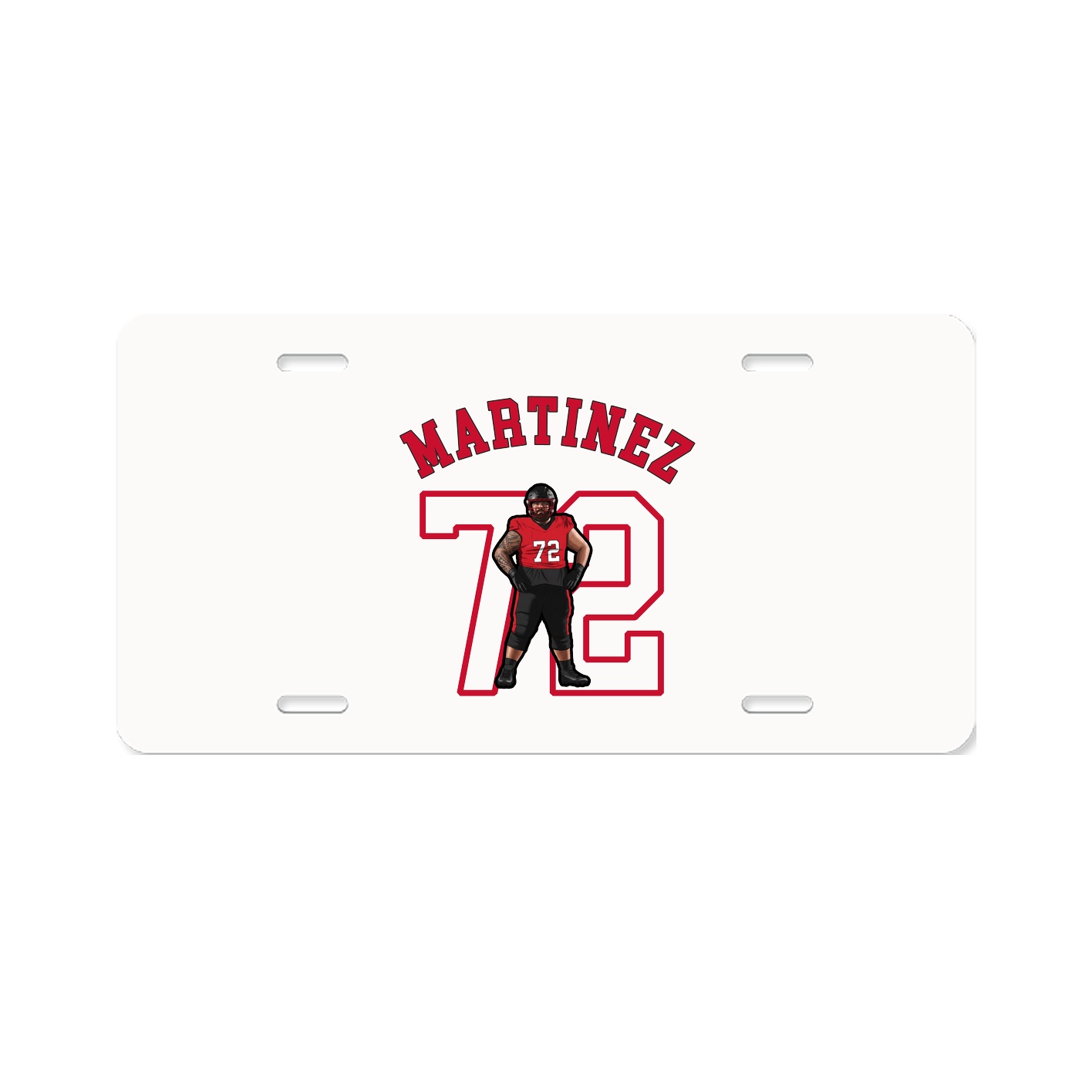 License Plate — Shirsey Arch in Classic