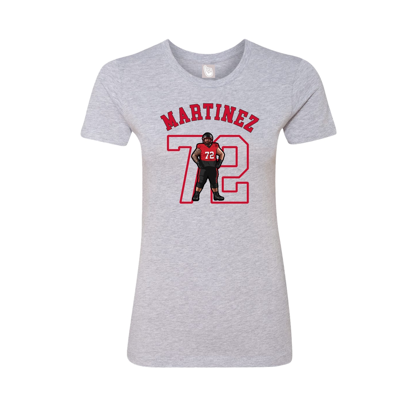 Womens Tee — Shirsey Arch in Grey
