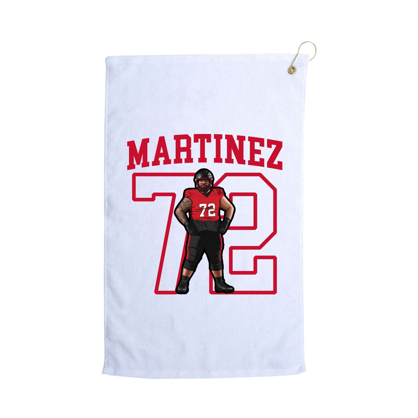 Golf Towel — Shirsey in White