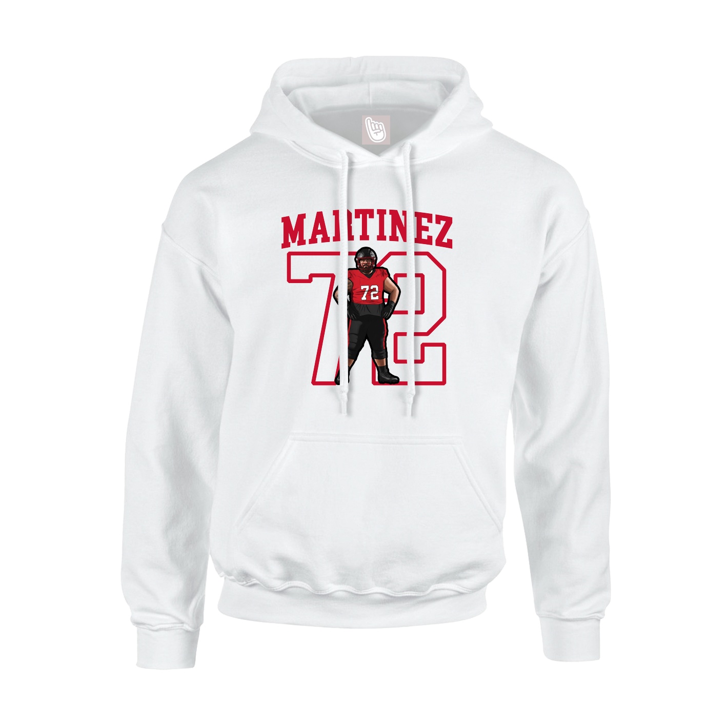 Youth Hoodie — Shirsey in White