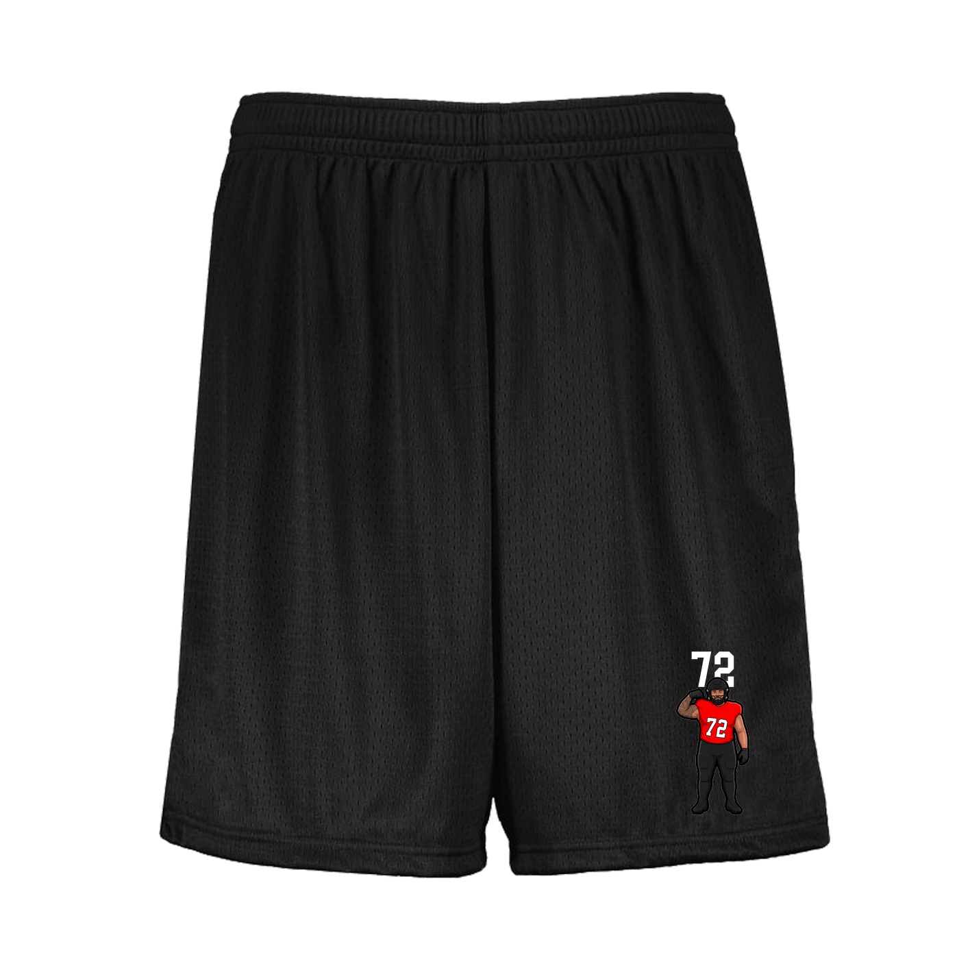 Shorts — Number Top in Black