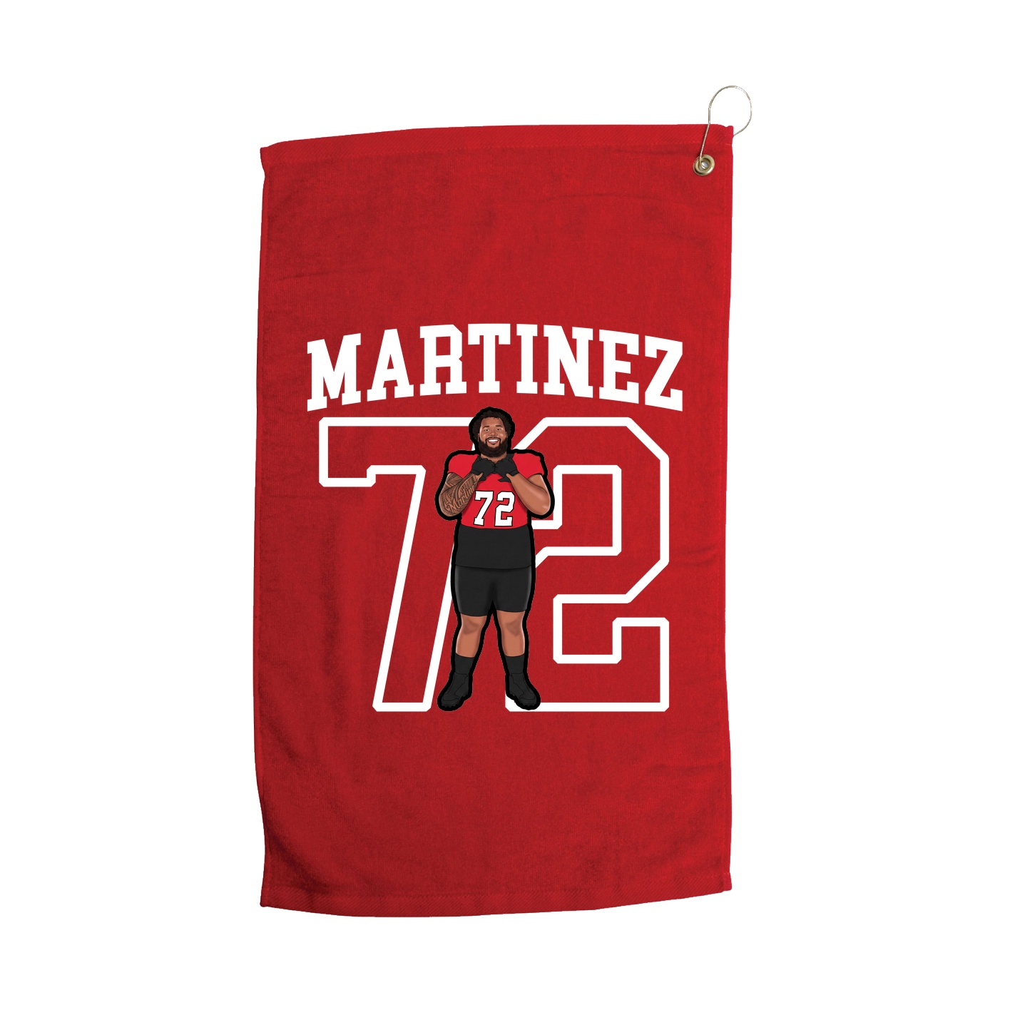 Golf Towel — Shirsey in Red